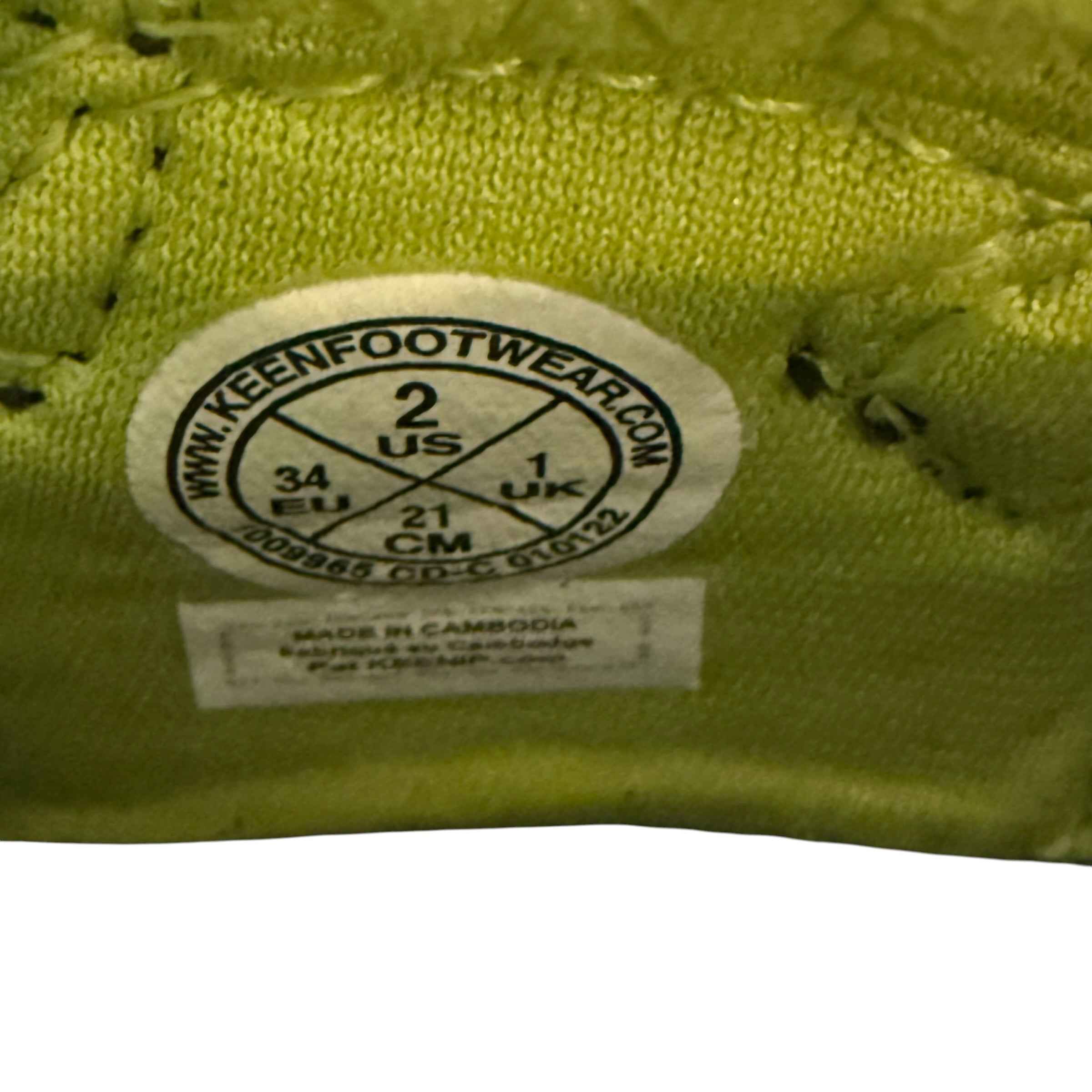 KEEN Kids Newport H2 Waterproof Hiking Sandals – Black/Lime Green (Size 2) - Ready Kids Canada