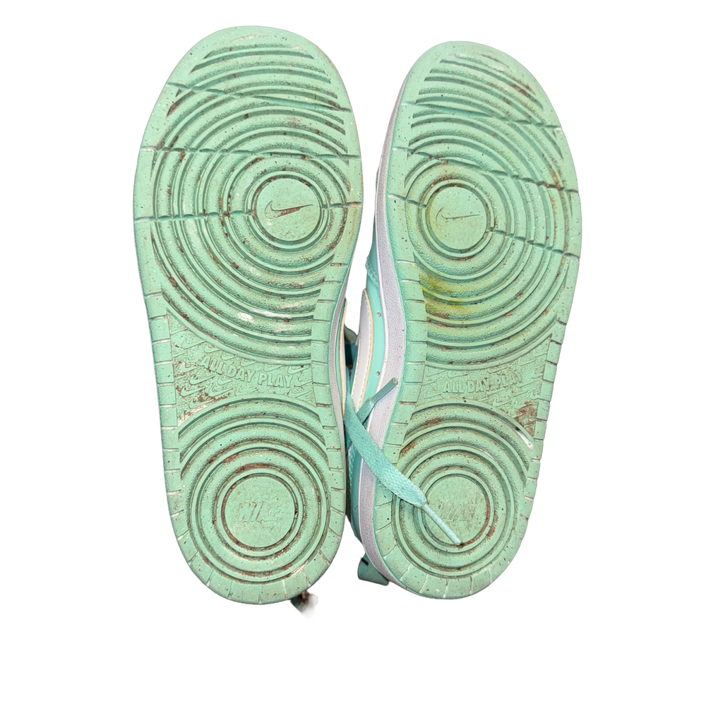 Nike Court Borough Mid 2 GS Emerald Rise size 5 sneakers