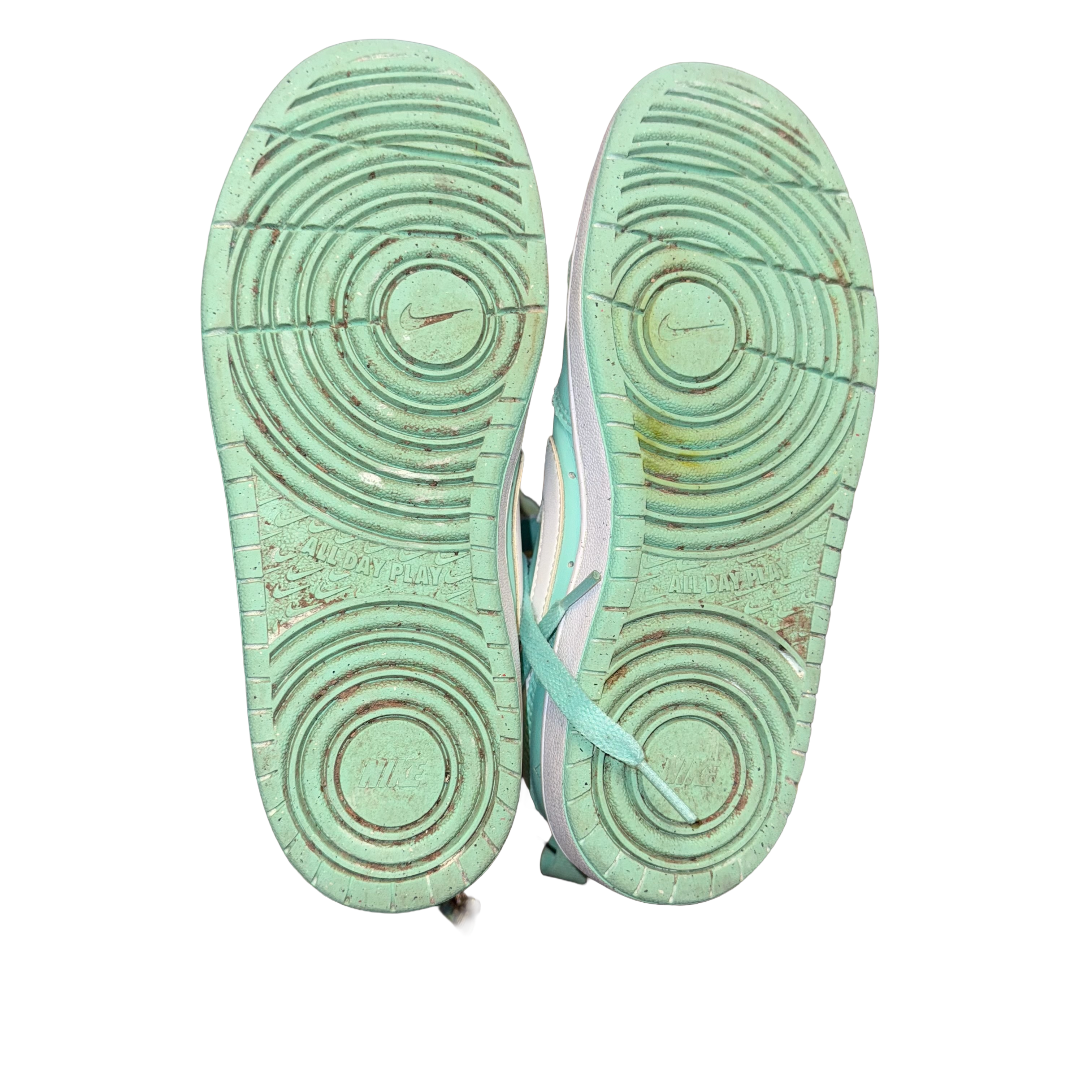 Nike Court Borough Mid 2 GS Emerald Rise size 5 sneakers