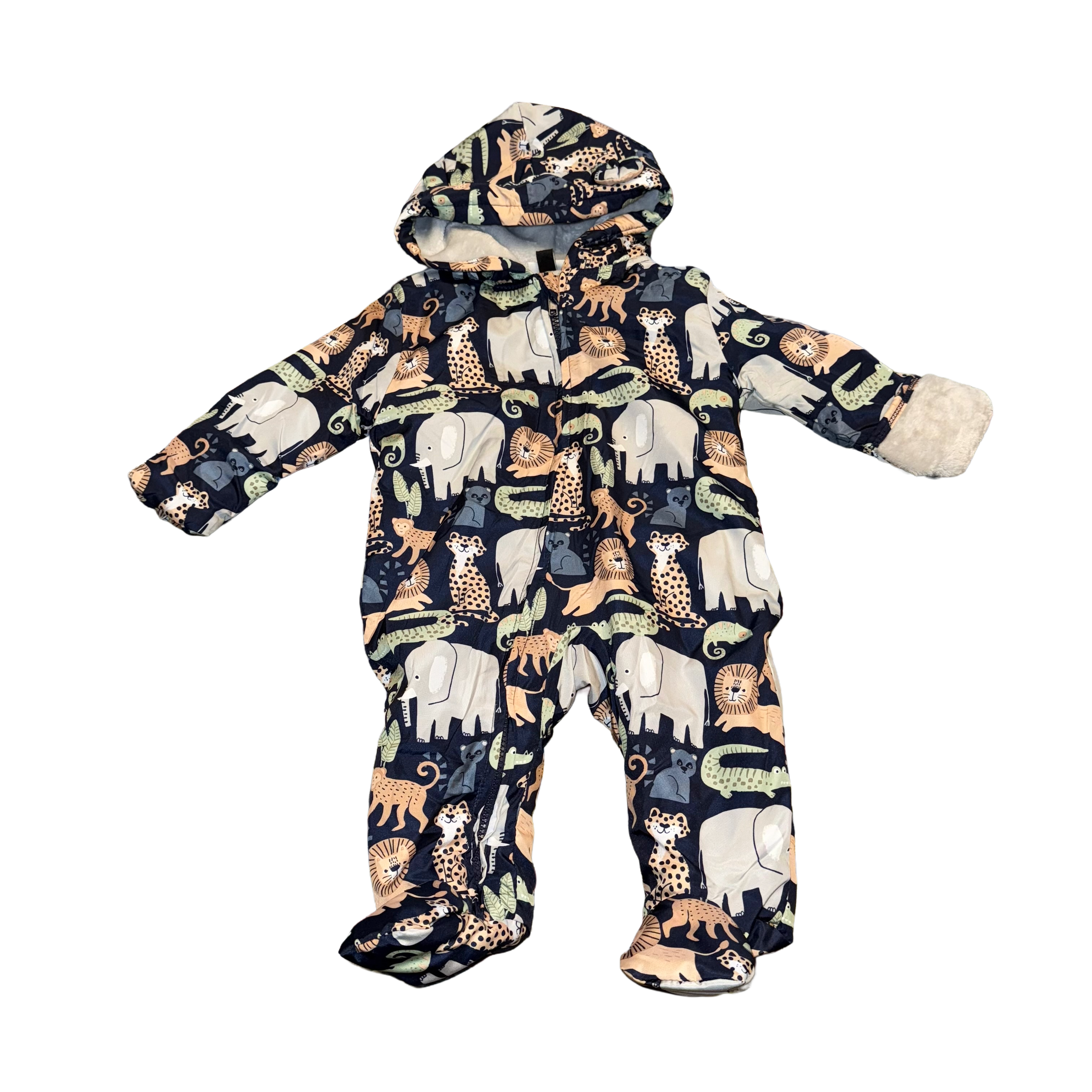 Mick Mack snowsuit 6-9 months baby bunting insulated
