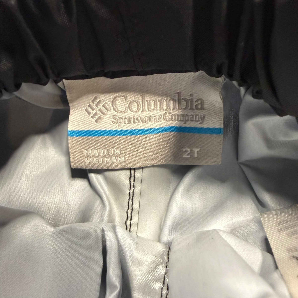 Columbia 2T Rain Splash Pants Black