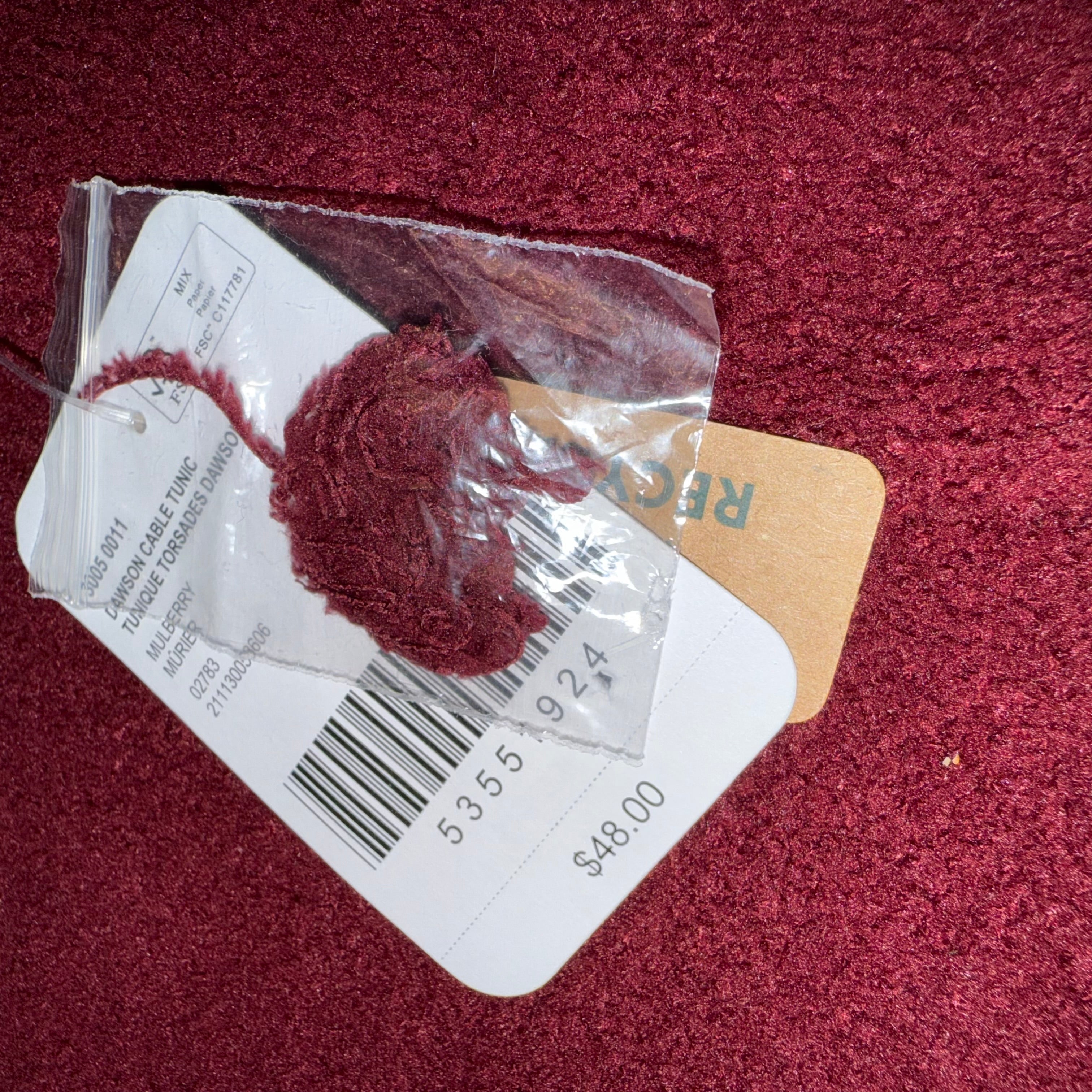 Roots 4T Mulberry Dawson cable tunic NEW BNWT sweater brand new