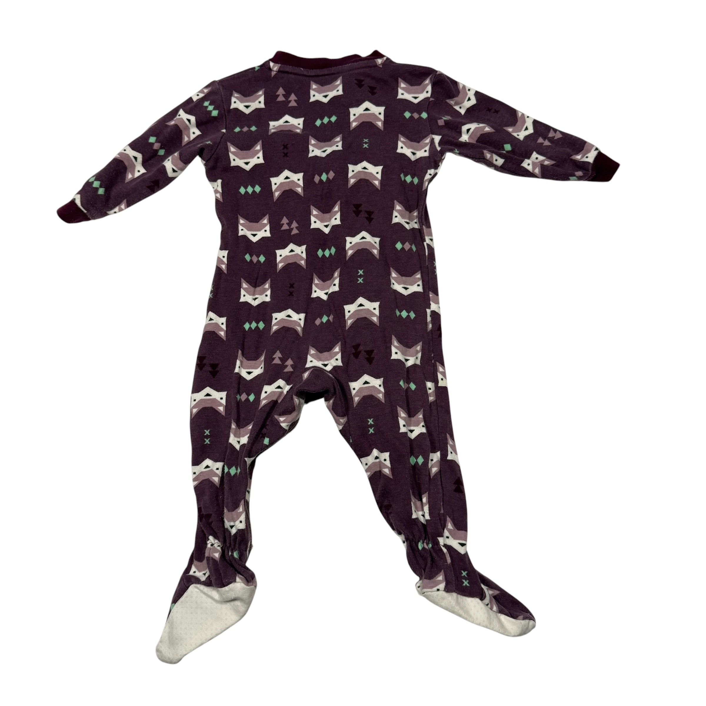 Zippy Jamz 3-6M Fox Pattern Footed Sleeper - Ready Kids Canada