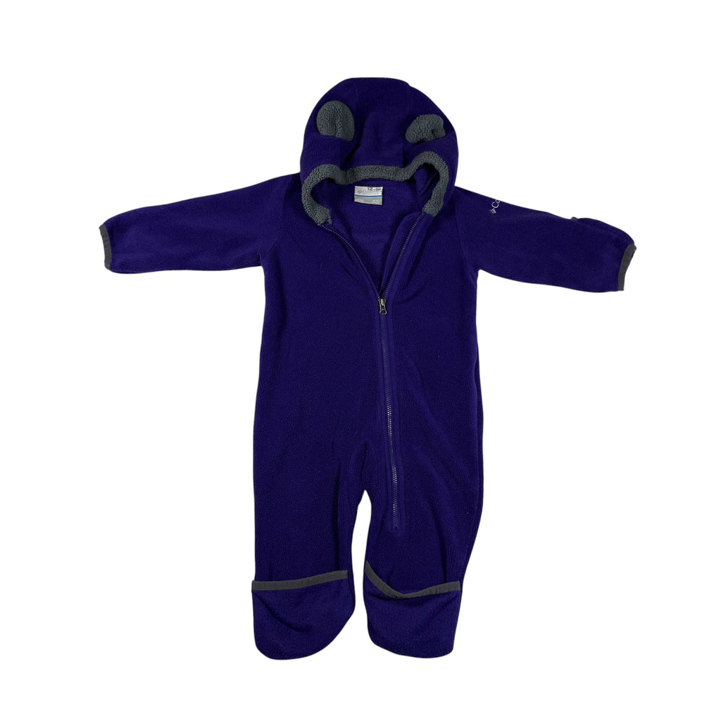 Columbia Fleece Bunting Suit - Purple - 6-12 Months - Ready Kids Canada