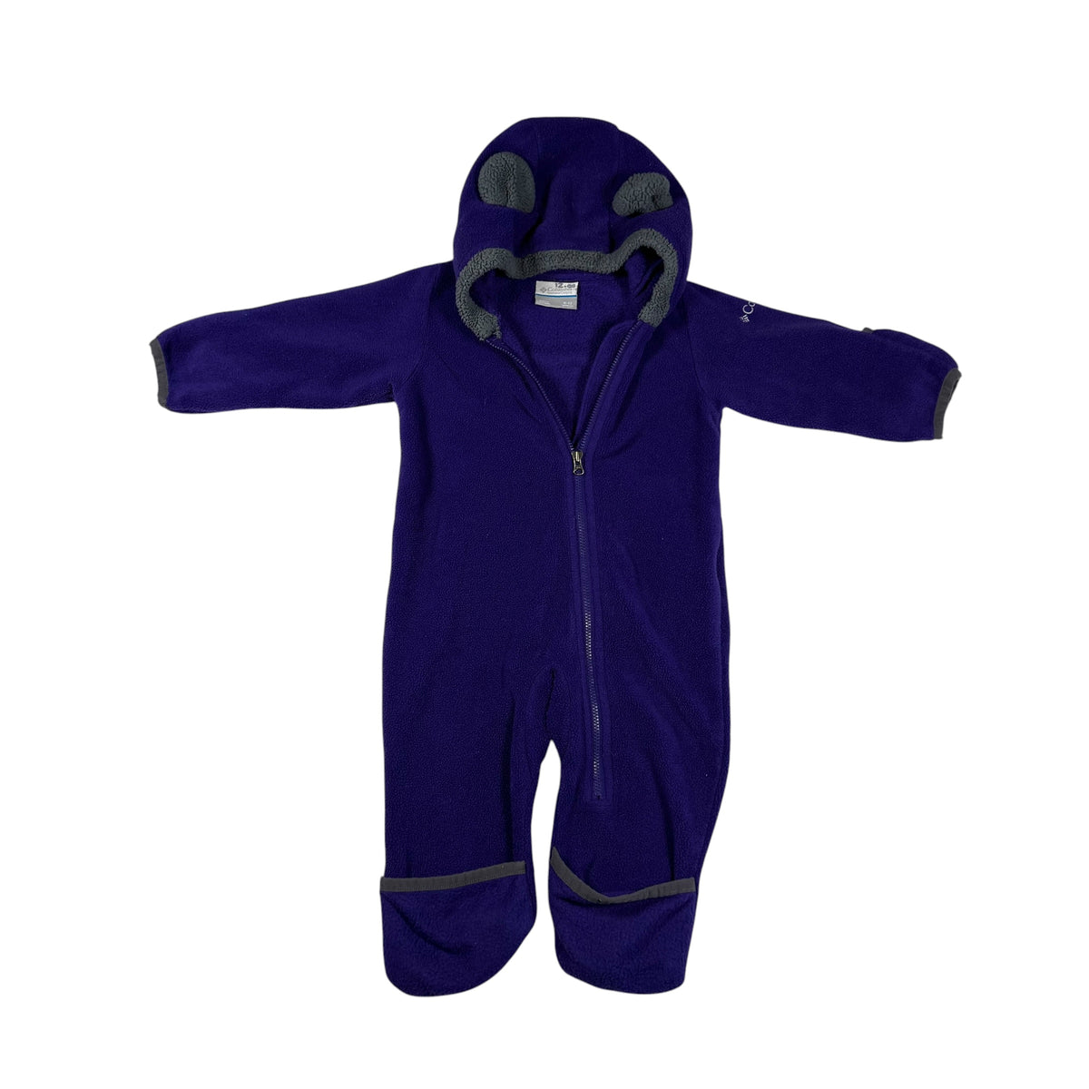 Columbia Fleece Bunting Suit - Purple - 6-12 Months - Ready Kids Canada
