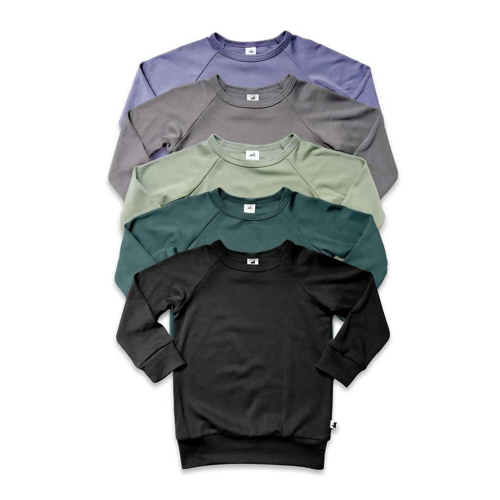 Baby/Kids' Bamboo Raglan Pullover