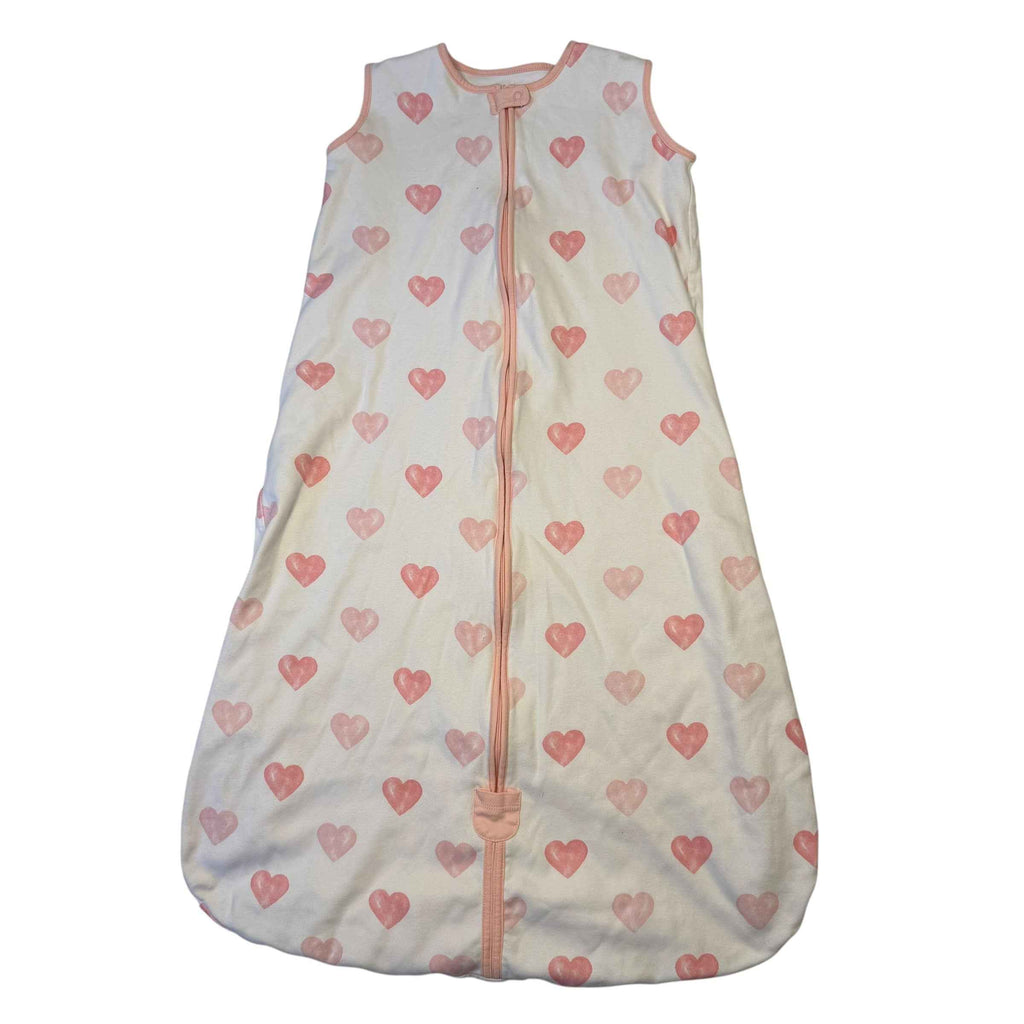 Mama Cheetah Baby Wearable Blanket - Pink Hearts (Size XXL, 24–48 Months) - Ready Kids Canada