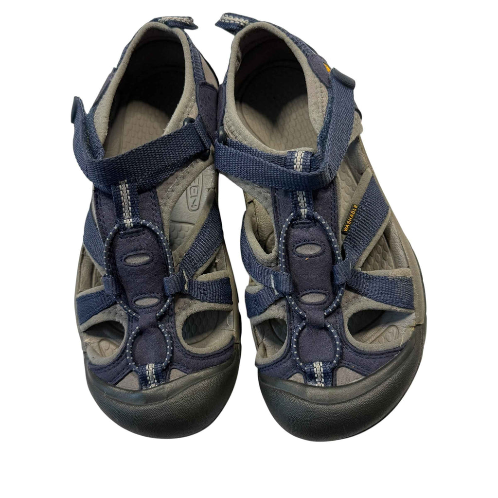 KEEN Kids Venice H2 Waterproof Sport Sandals - Blue & Gray - Size US 4 Big Kid - Ready Kids Canada