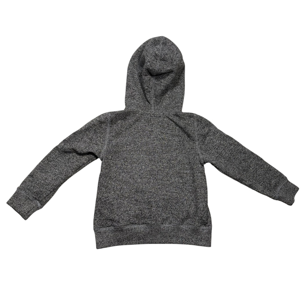 Roots 5T Full Zip Up hoodie Salt and Pepper Gray - Ready Kids Canada