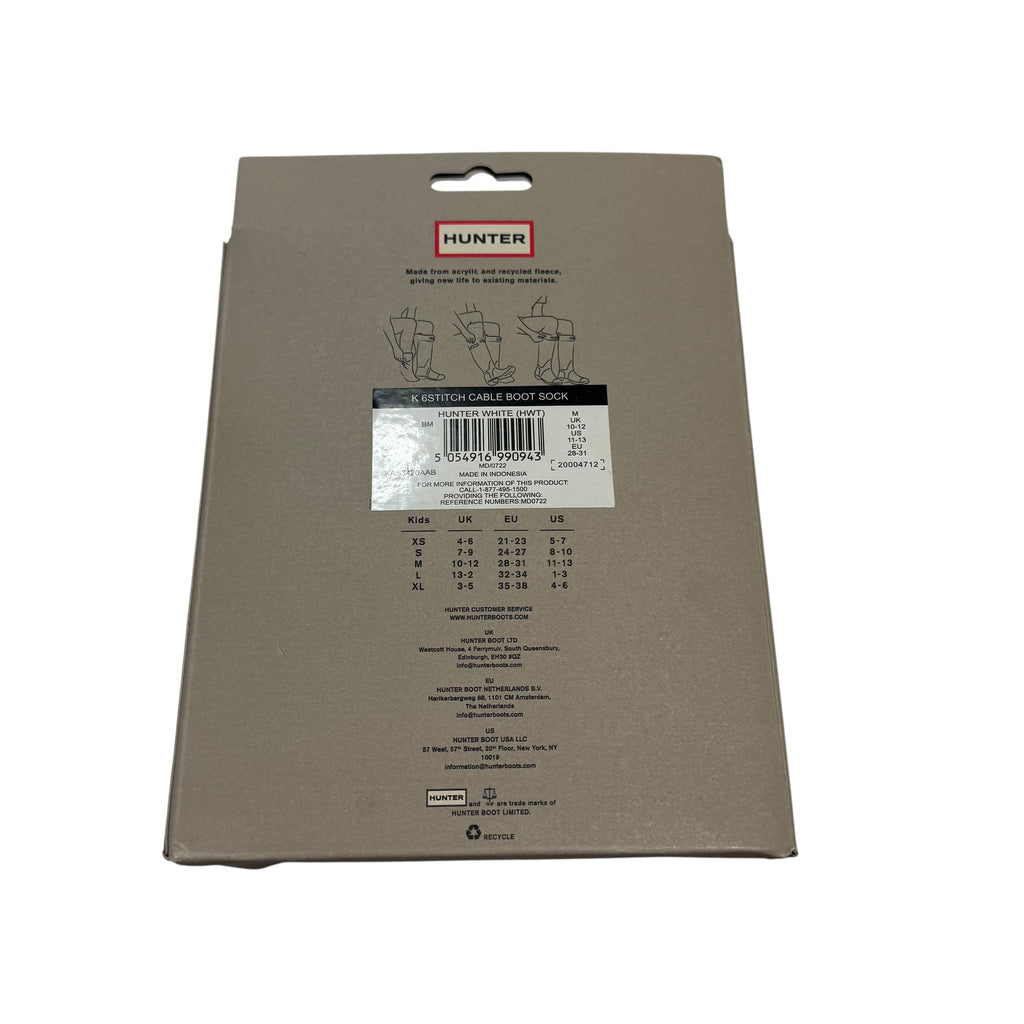 Hunter Kids Boot Socks Medium US 11-13 Shoe Size