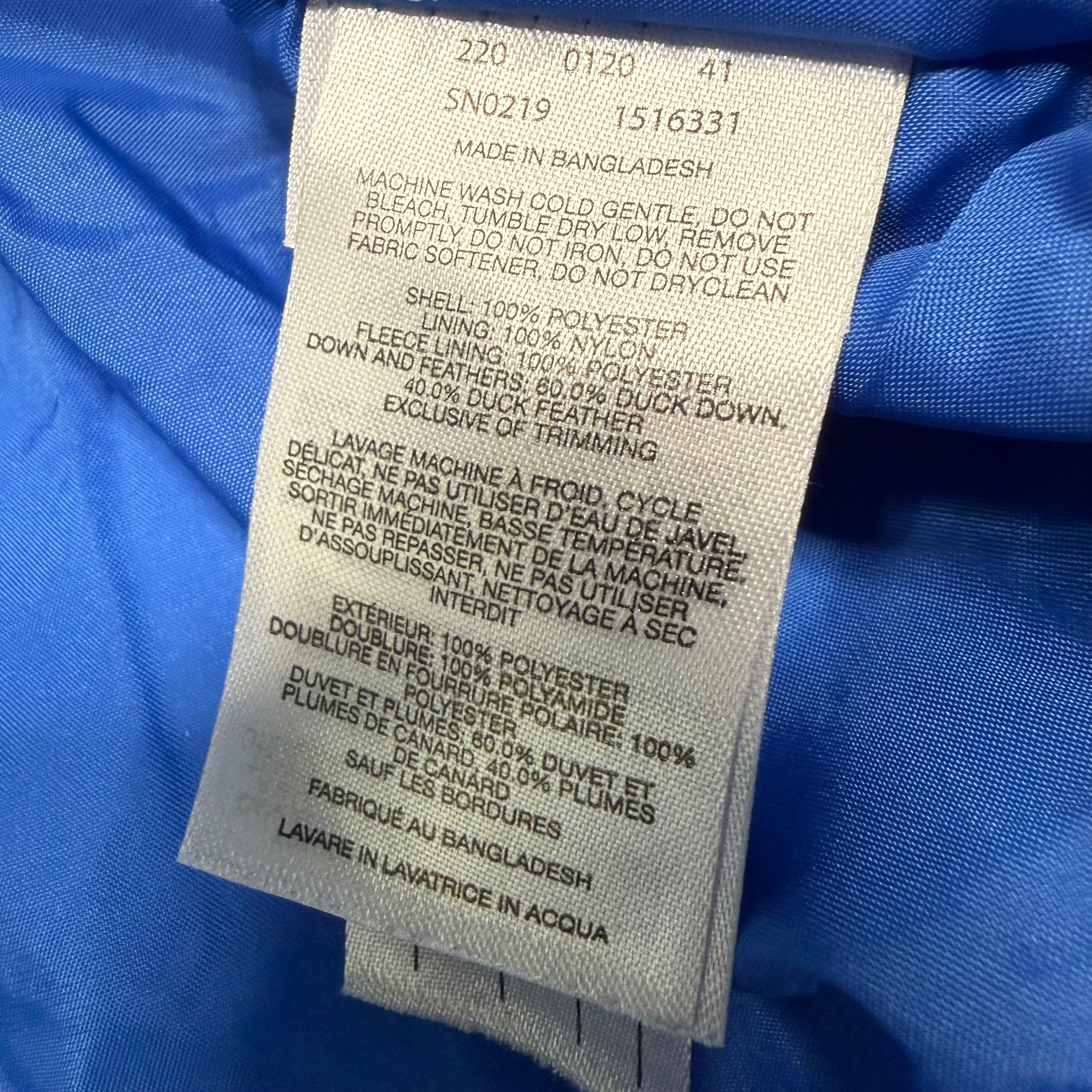 Columbia Down Snow Suit 12 Months - Ready Kids Canada