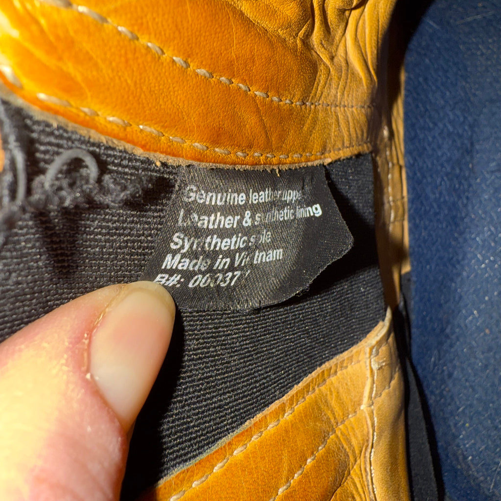 Blundstone Original #1351 big kid high top rustic brown boots brogue accent