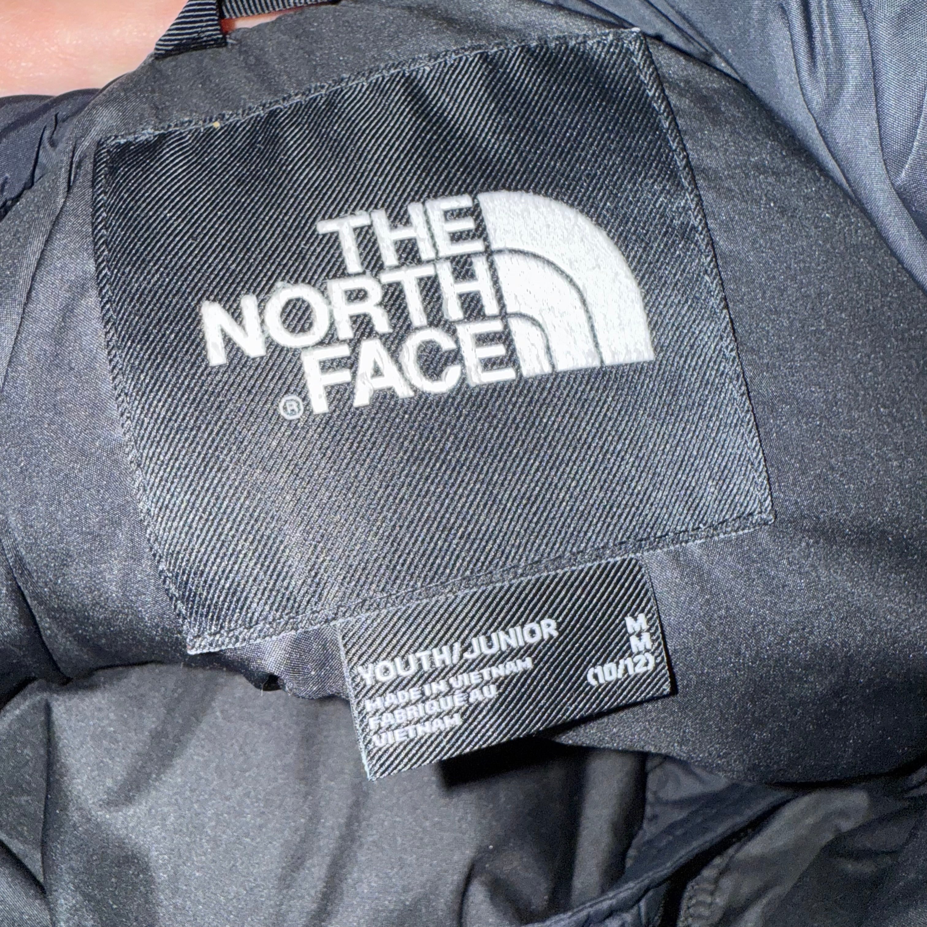 The North Face Boys Nuptse packable puffer jacket Youth 10/12