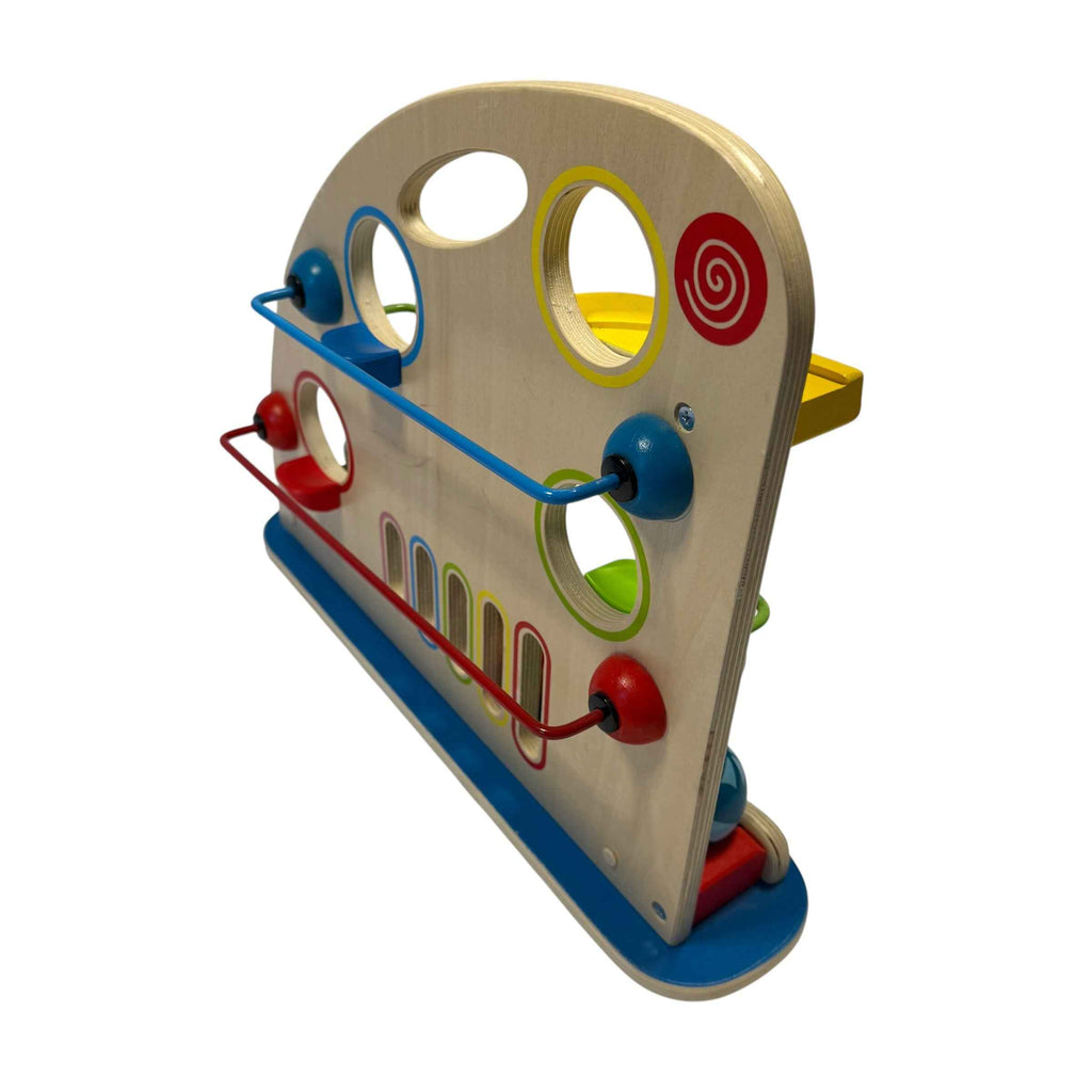 Hape Wooden Activity Center & Toddler Ball Run Maze - Ready Kids Canada