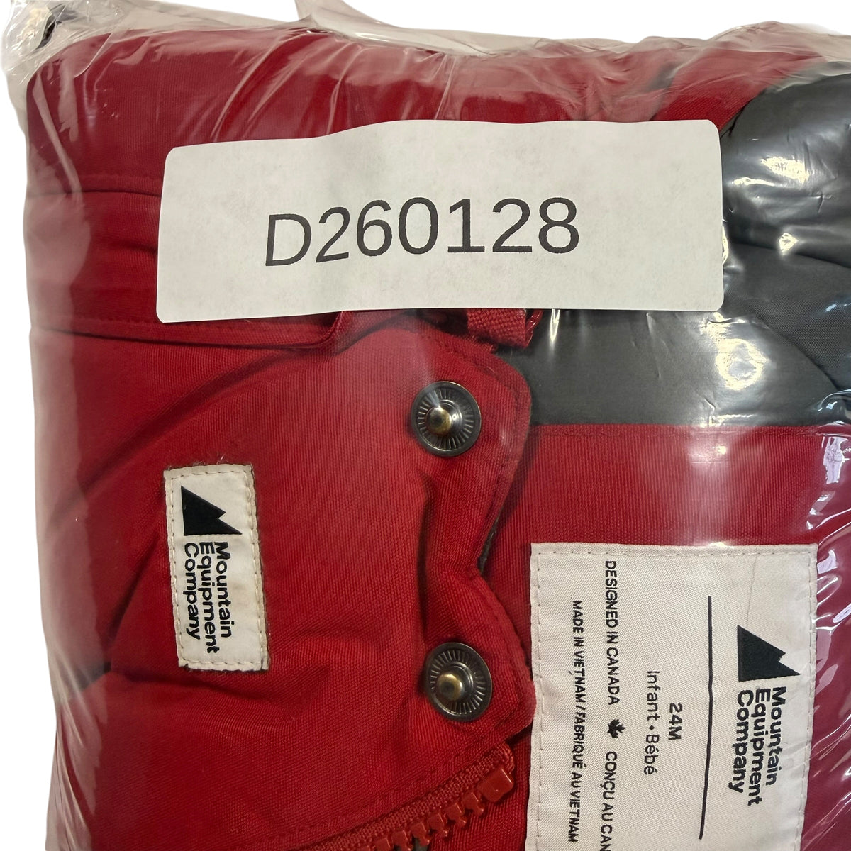 Mountain Equipment Company Toaster Snowsuit - Red - 24 Months - Ready Kids Canada