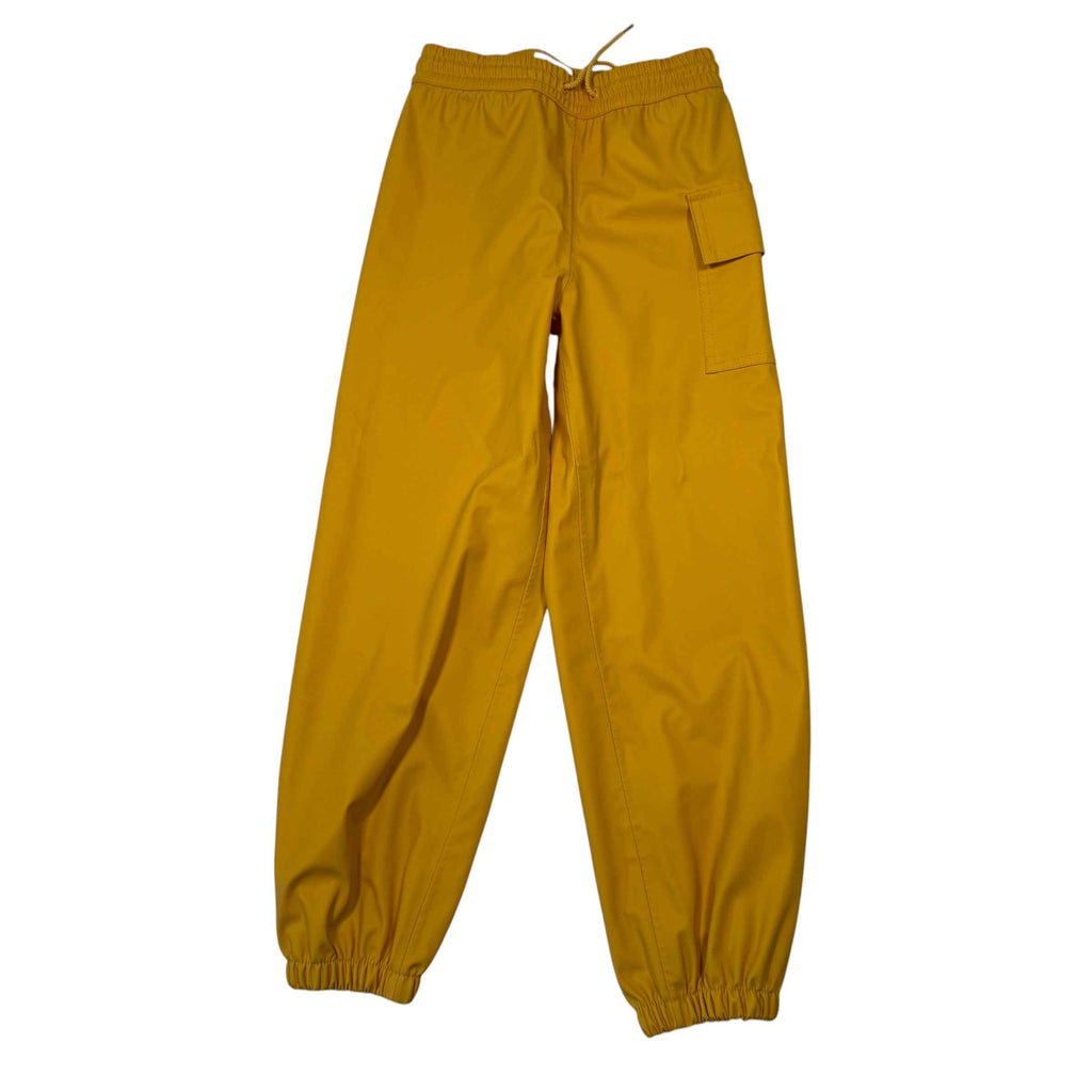 Hatley mustard yellow cargo rain pants size 7 - Ready Kids Canada