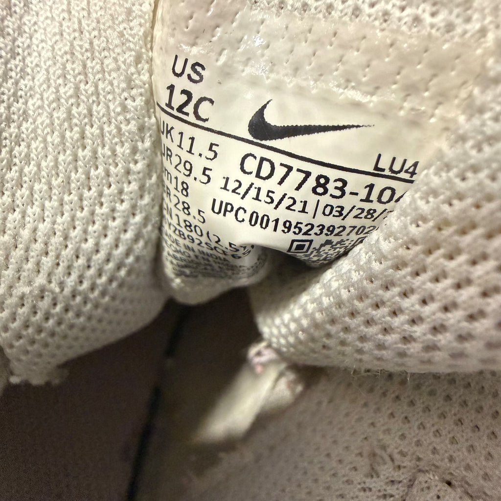 Nike White Pink Burgundy High-Top Sneakers Kids US 12C - Ready Kids Canada
