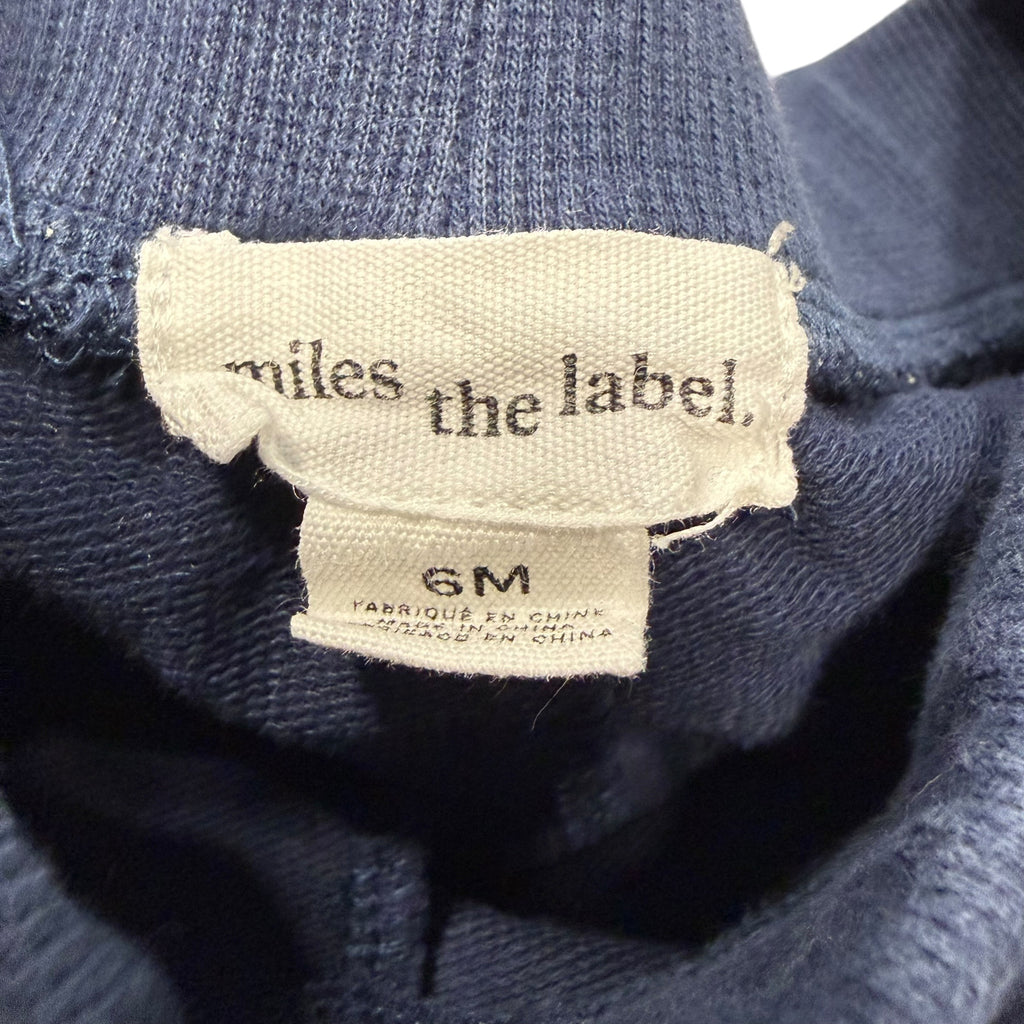 Miles The Label "Go Tigers" Sweatshirt and Joggers 2-Piece Set in Navy Blue (Size 6 Months) - Ready Kids Canada