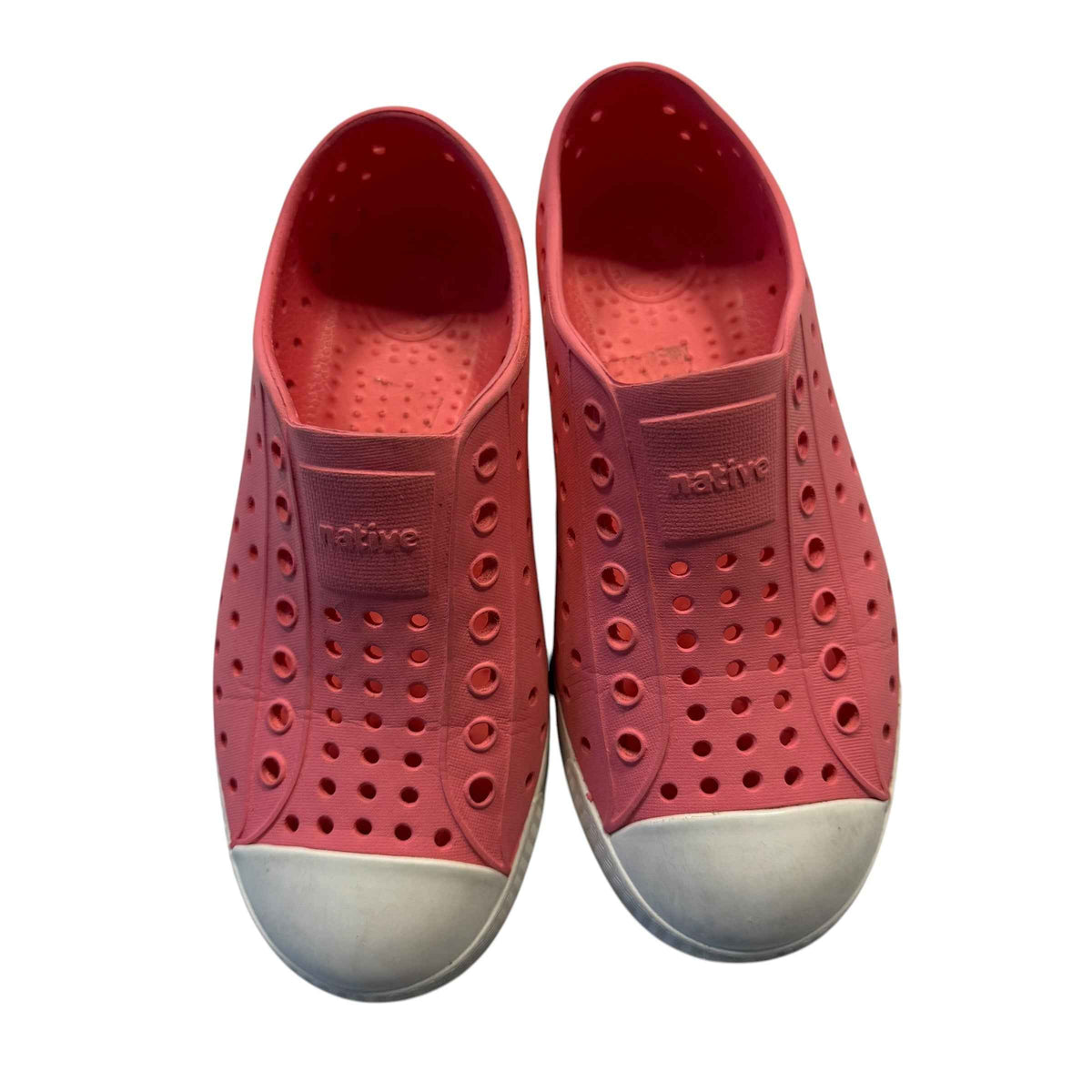 Native Shoes Jefferson Pink Slip-On Sneakers Size C12 Little Kid - Ready Kids Canada