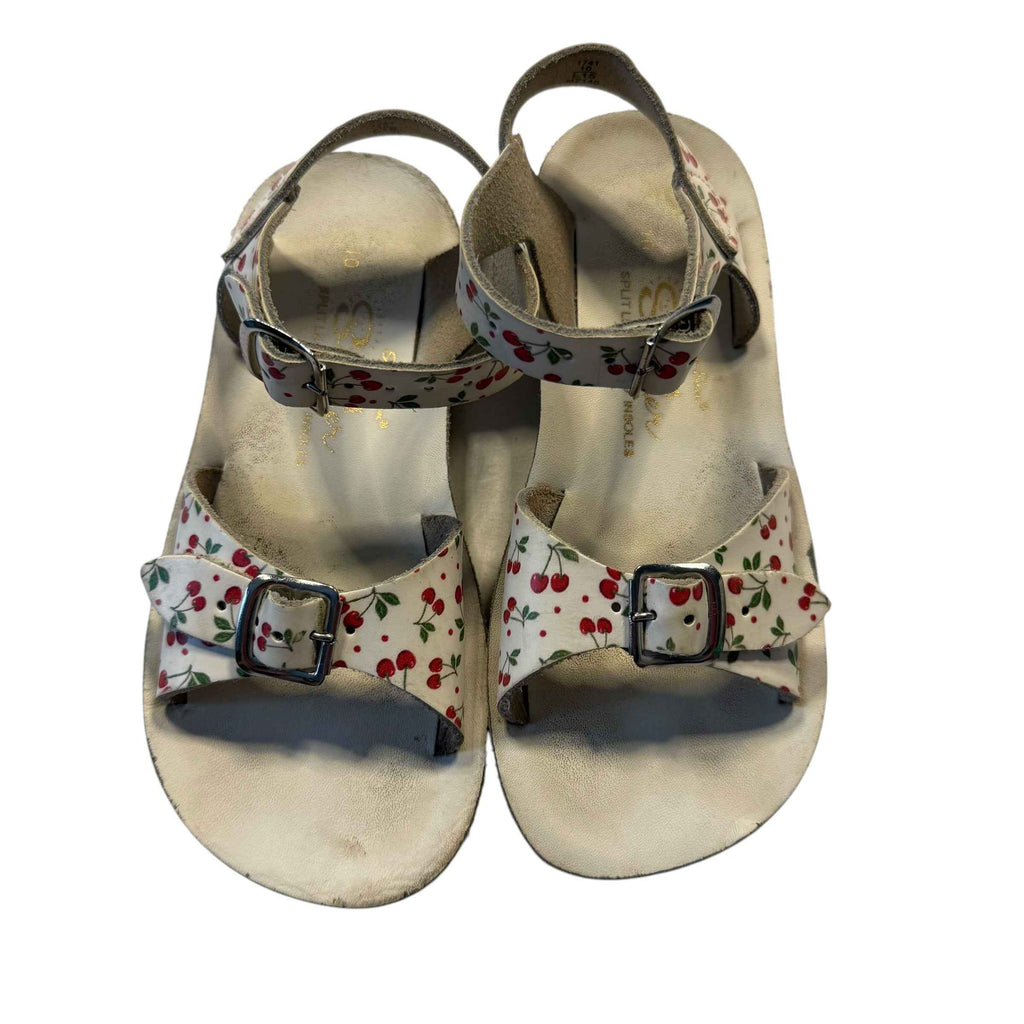 Salt Water Sandals by Hoy Shoe Surfer Cherry Print Size 10 - Ready Kids Canada