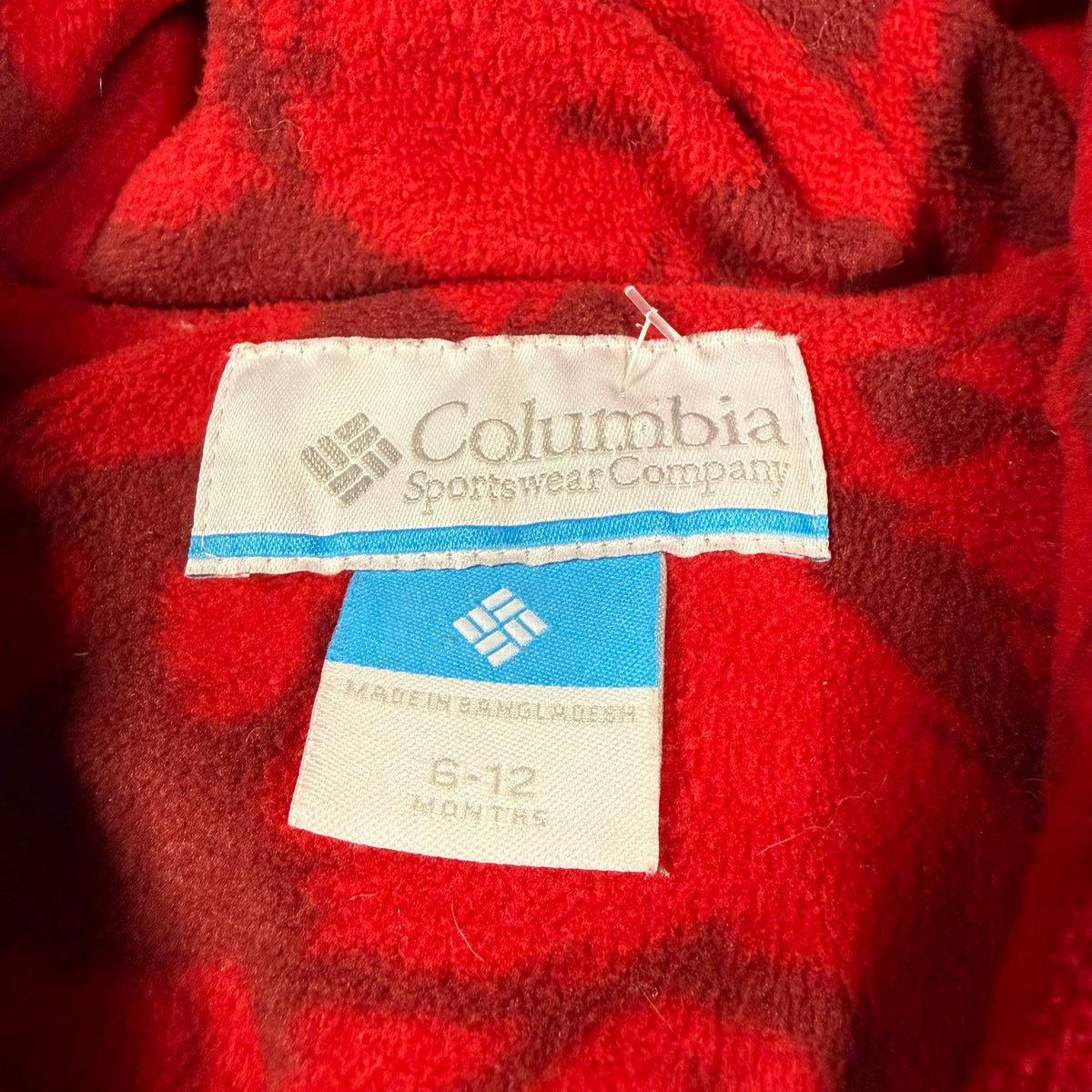 Columbia Snuggly Bunny Down Snowsuit - Red - 6-12 Months - Ready Kids Canada