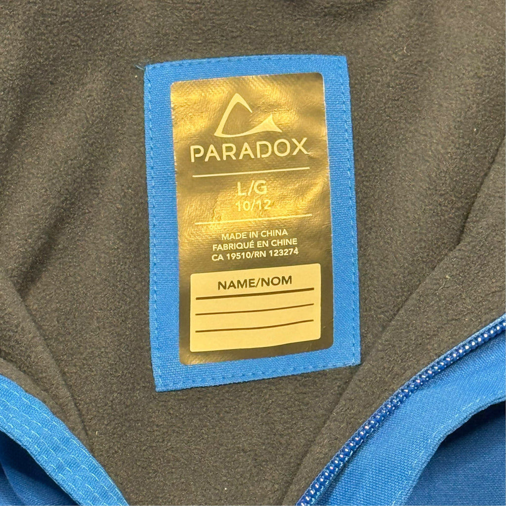 Paradox Large 10-12 Water and Wind Resistant Jacket Coat
