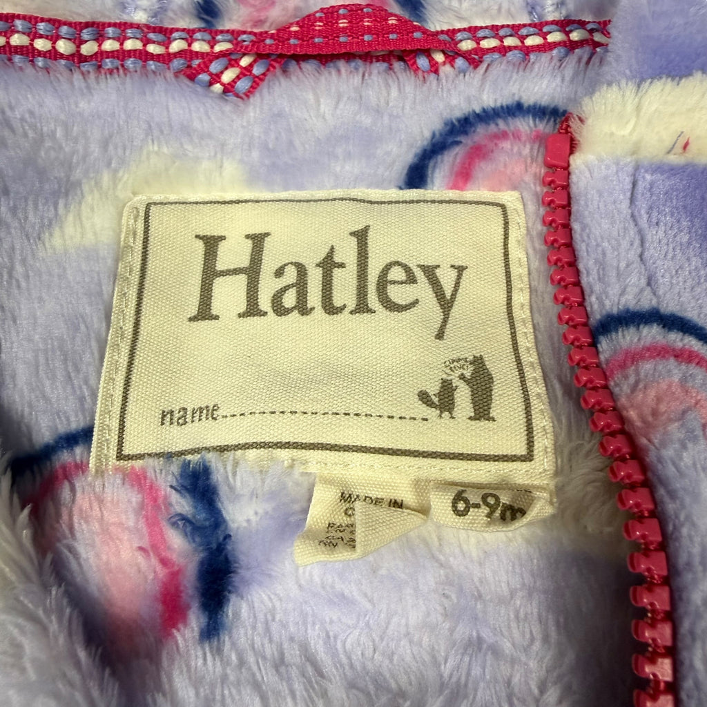 Hatley Rainbow Fleece Bunting - Purple - 6-9 Months - Ready Kids Canada