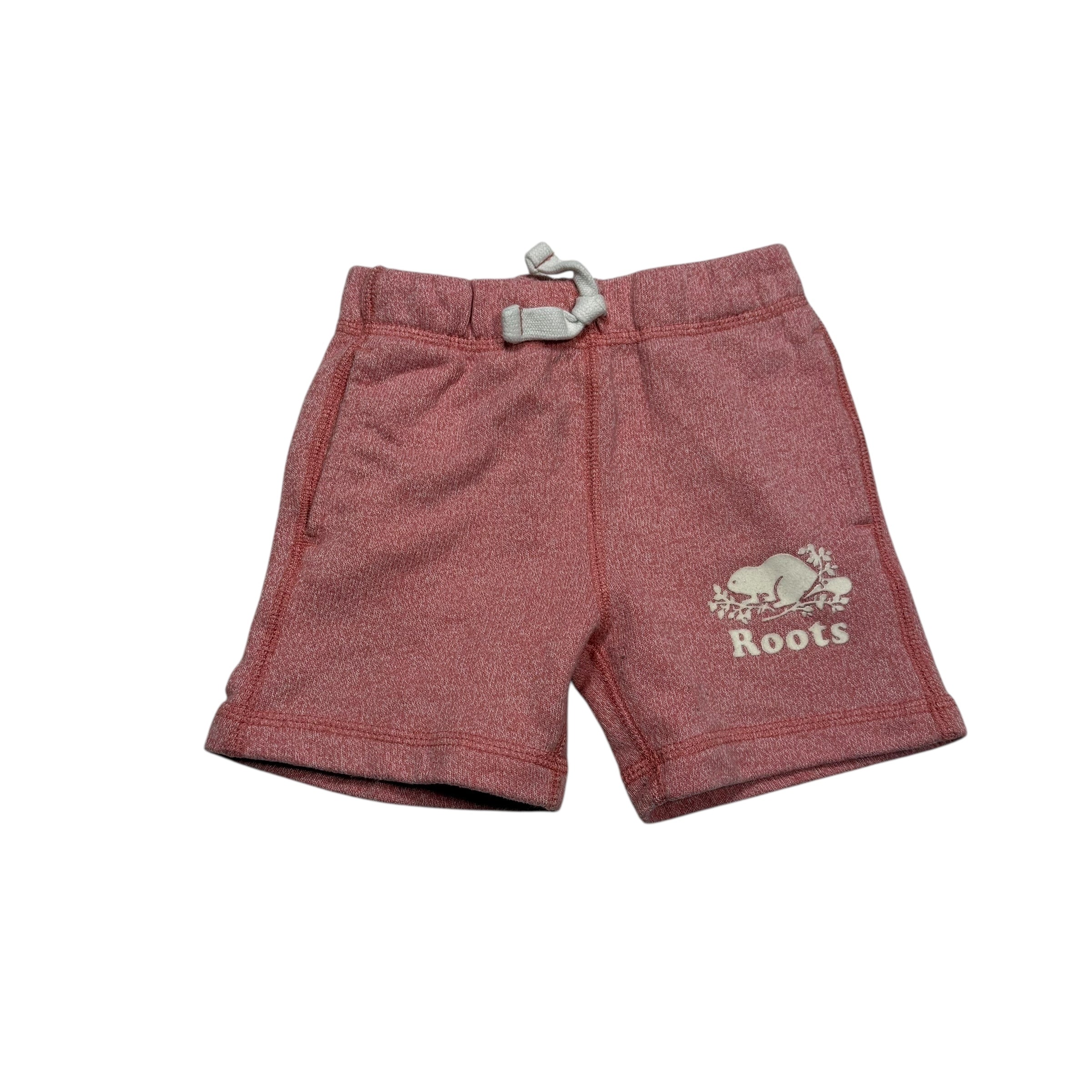 Roots Shorts Red  Salt and Pepper 3T