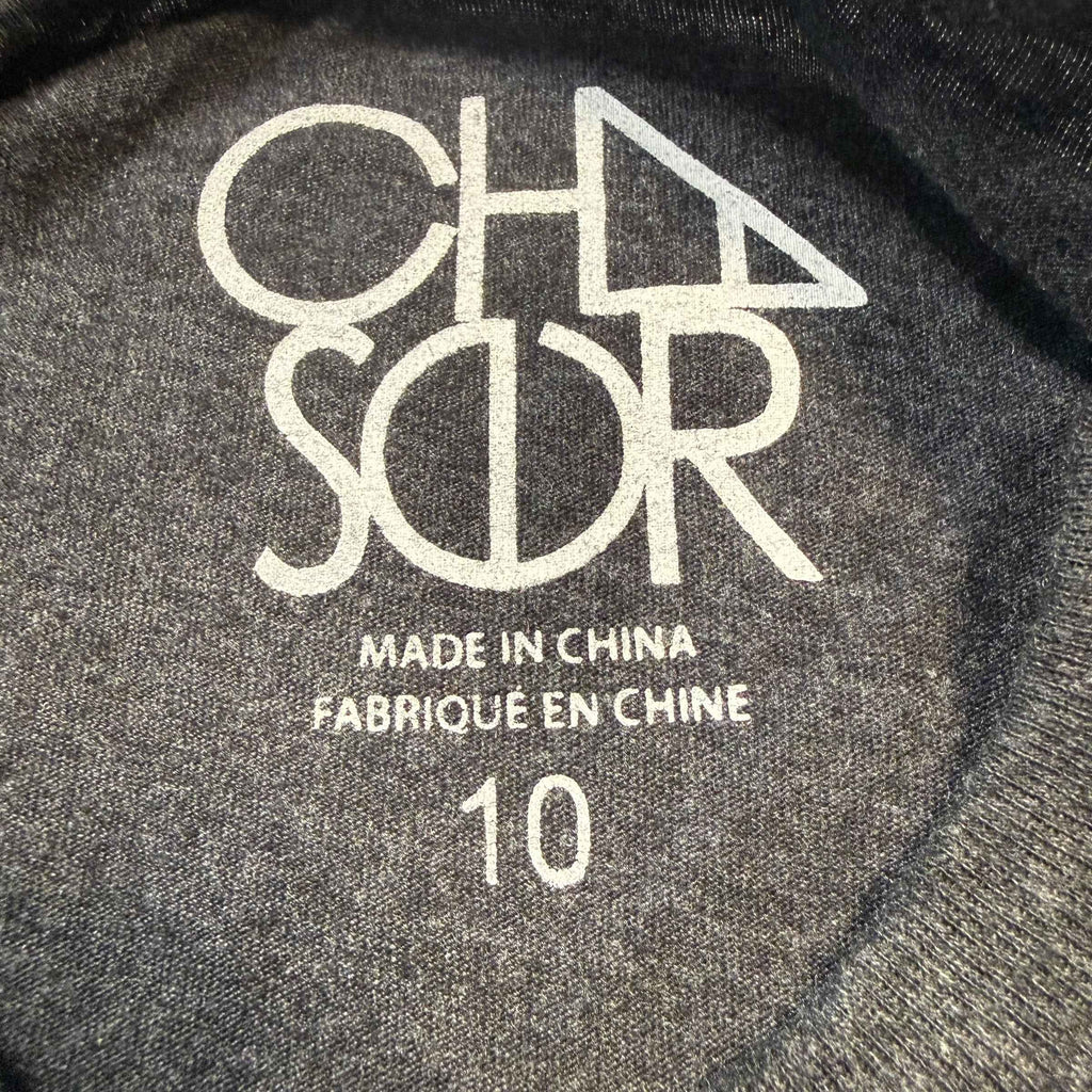 Chaser Kids' Geometric Diagonal Seam Pocket Tee Kids Size 10 - Ready Kids Canada