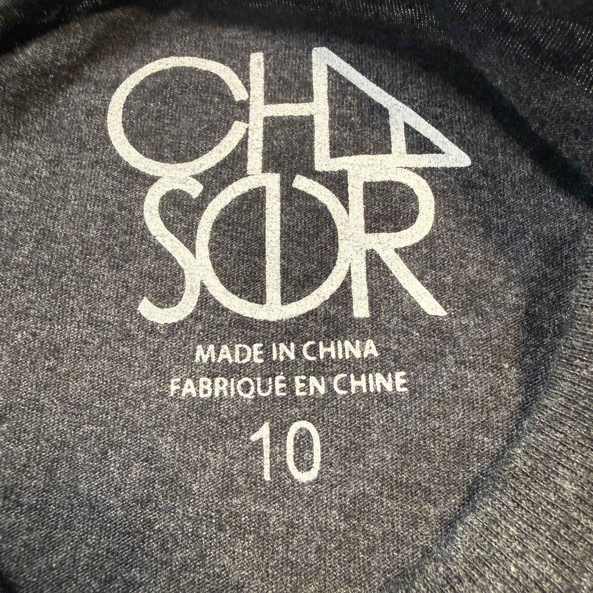 Chaser Kids' Geometric Diagonal Seam Pocket Tee Kids Size 10 - Ready Kids Canada