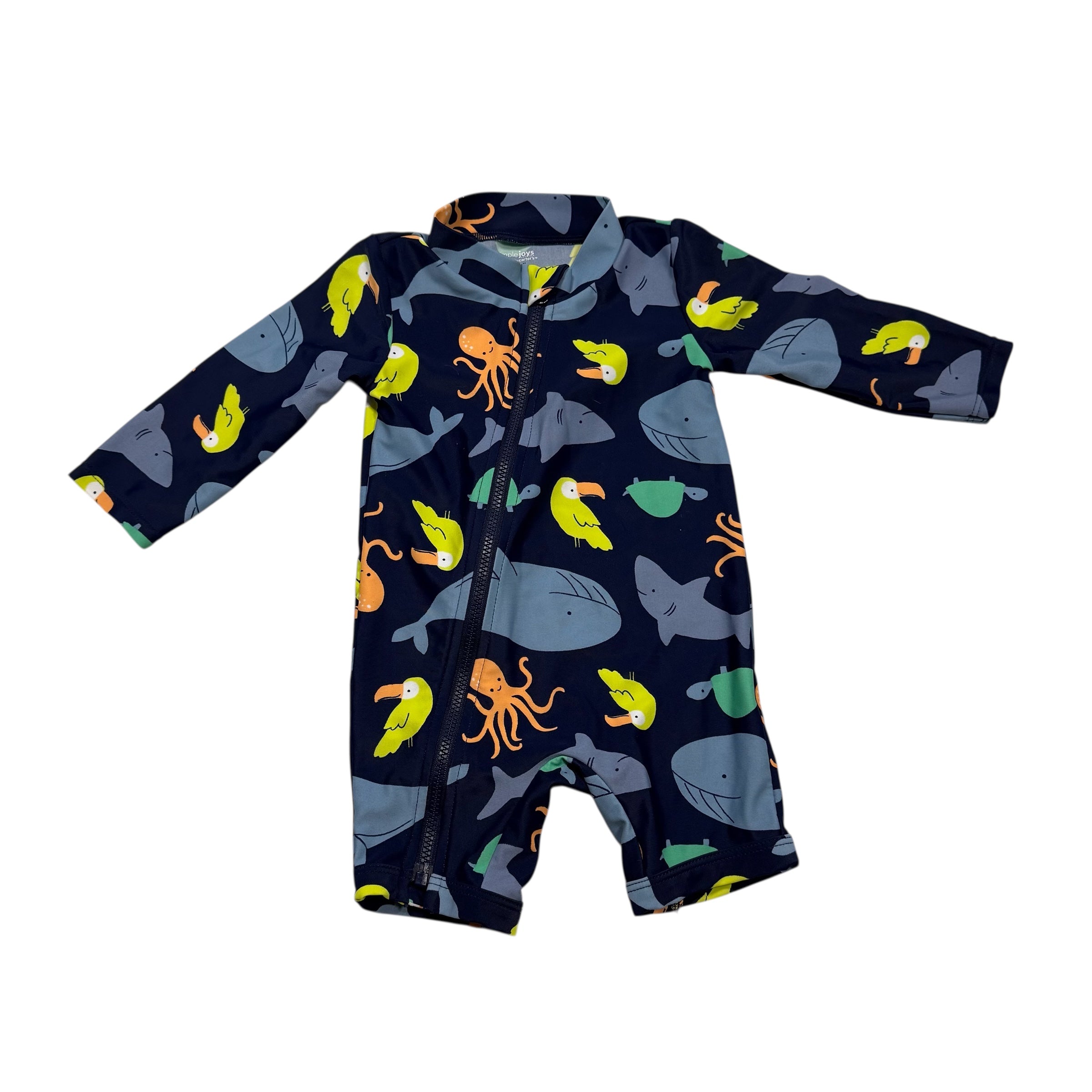 Carter’s 3-6 month rashguard swimsuit UV protection