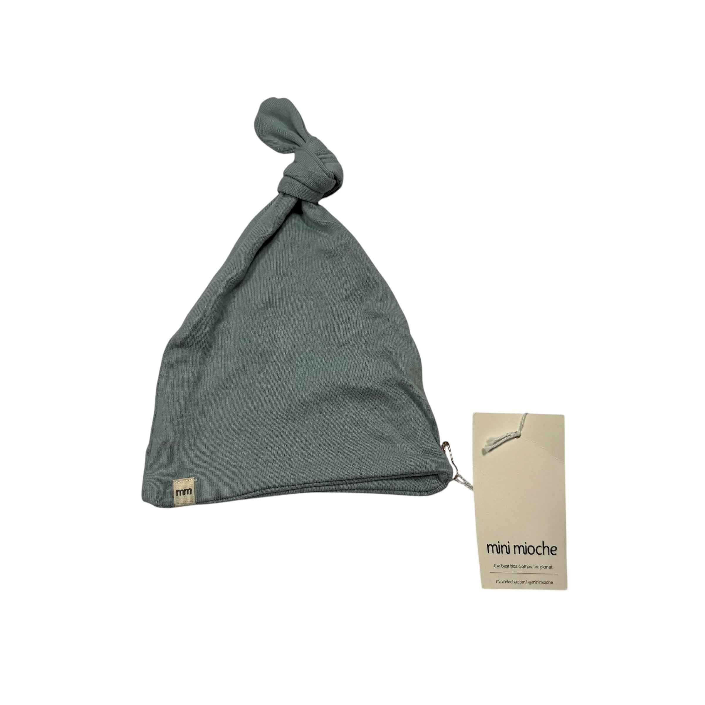 Mini Mioche Sky Knotted Beanie 0-5 Months New with Tags - Ready Kids Canada