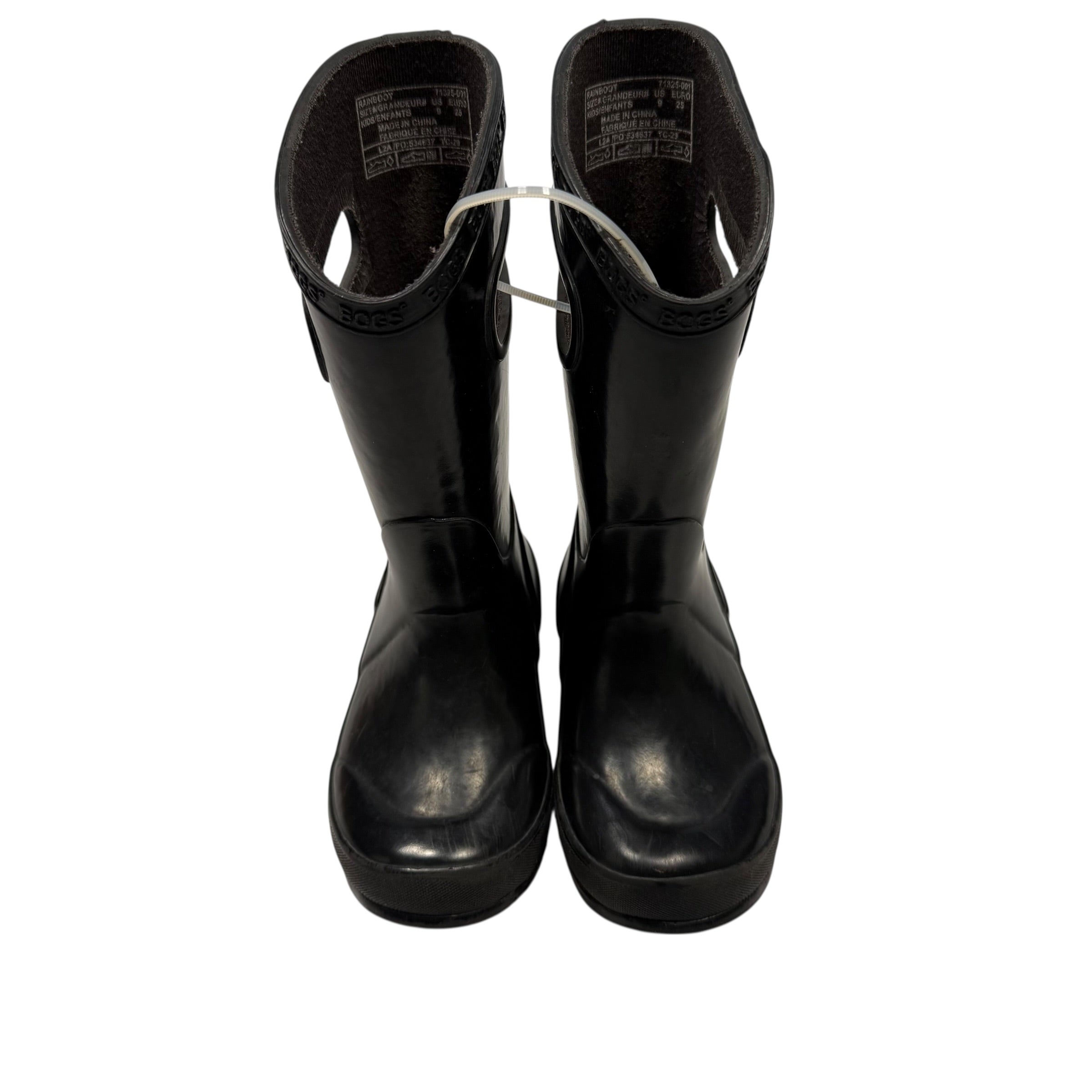 Bogs Rain Boot in Solid Black Size 9 Little Kids' - Ready Kids Canada