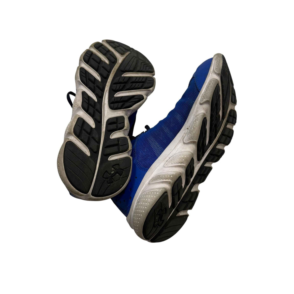 Under Armor Grade School Micro G Assert 6 Blue Running Shoes Size 3.5 Big Kid
