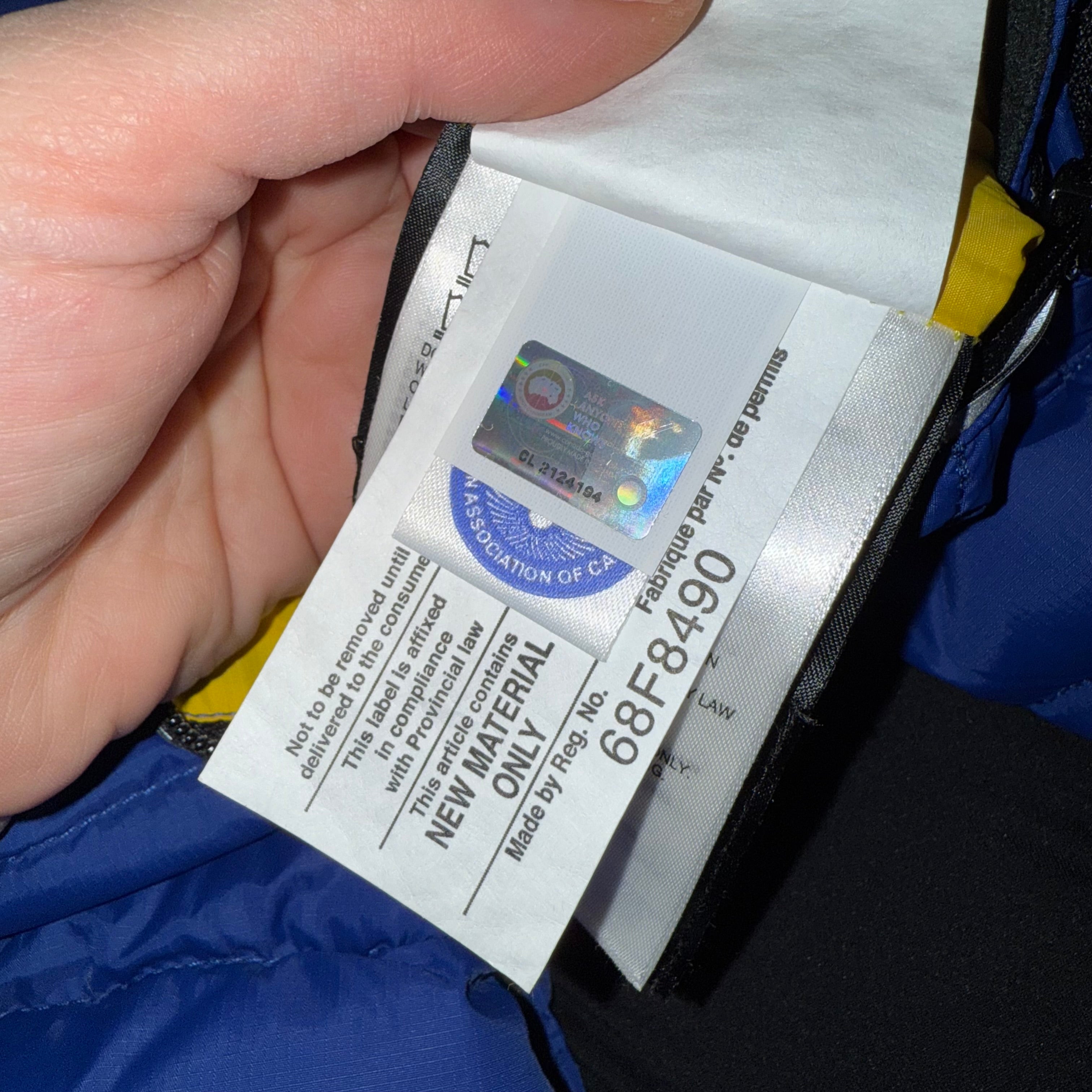 Canada Goose Baby Pup bunting bag 0-3 months down insulated snowsuit