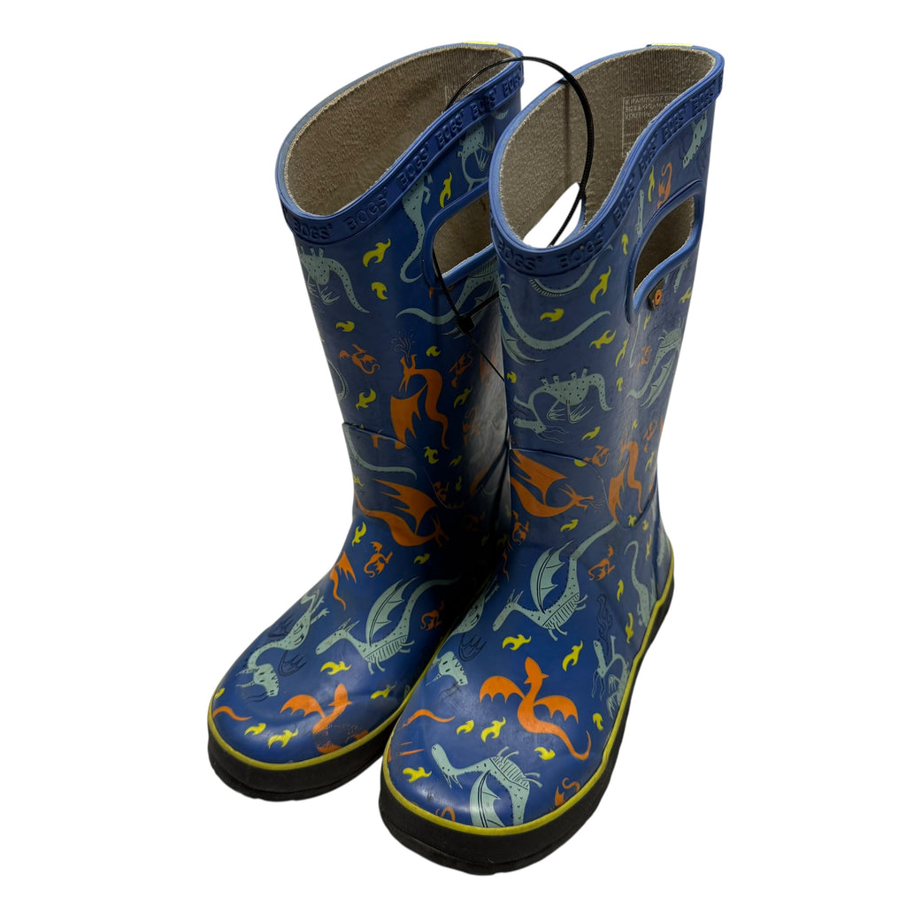 Bogs Kids' Dragons Rain Boot in Big Kid Size 2 - Ready Kids Canada