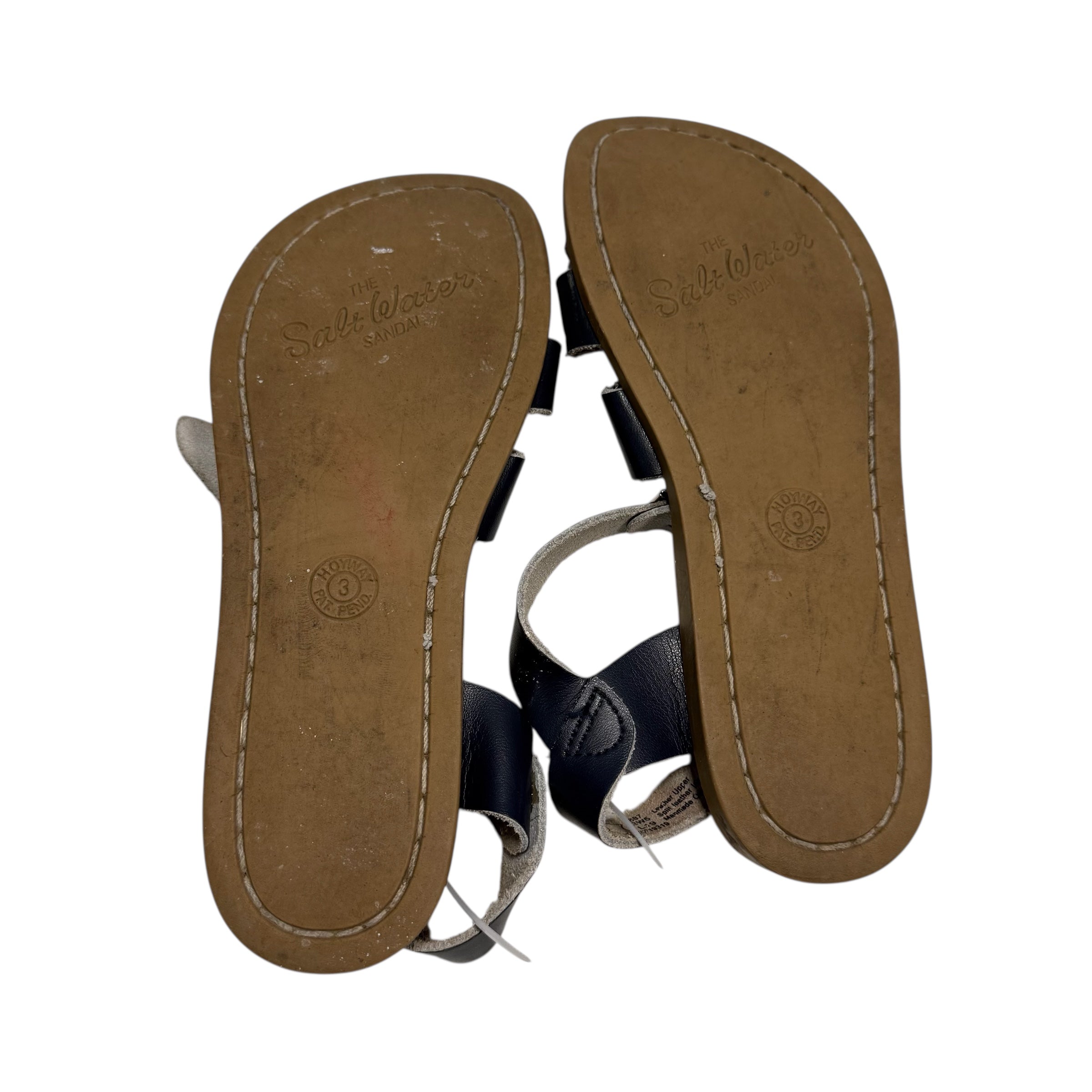 Navy Blue Original Salt Water Sandals Big Kid 3