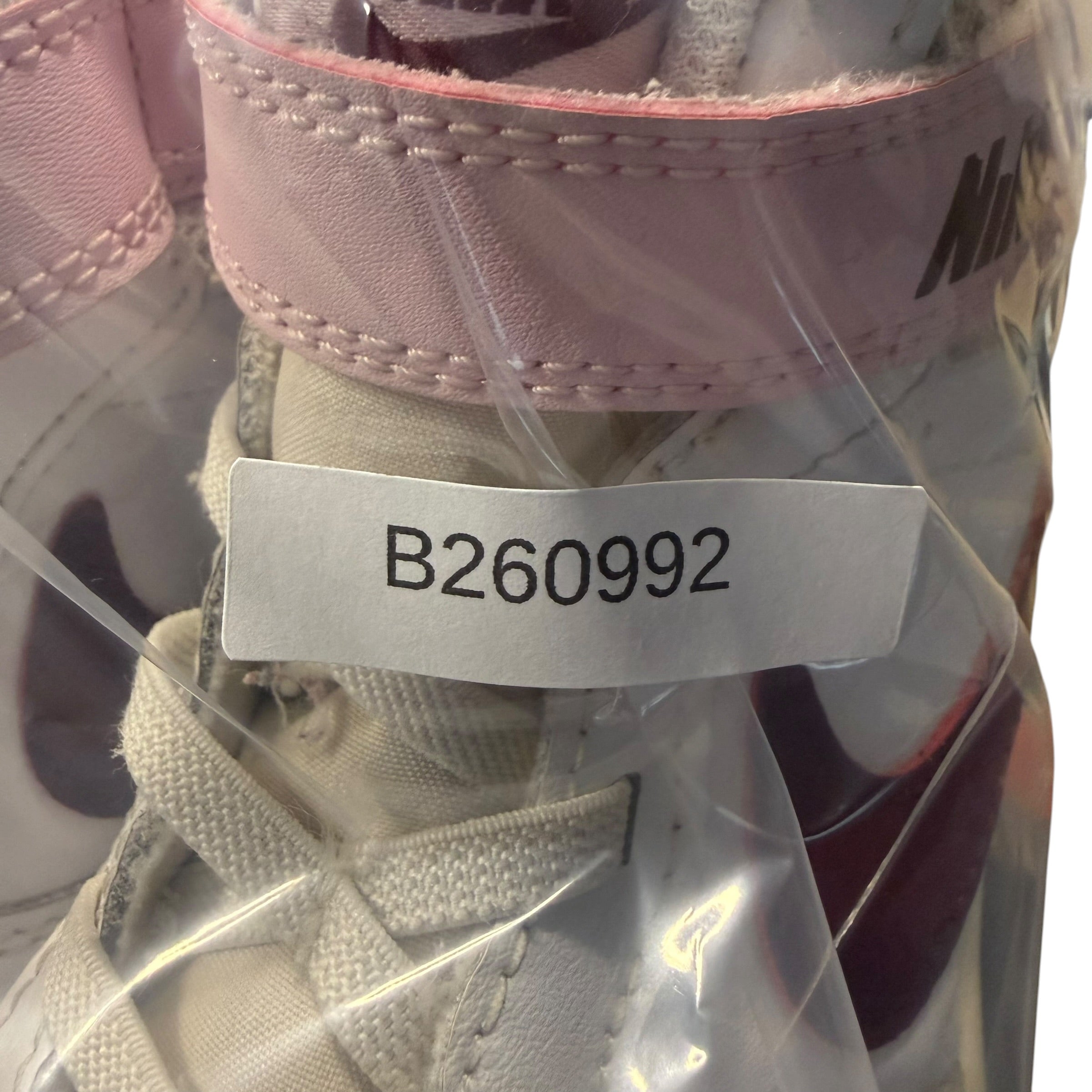 Nike White Pink Burgundy High-Top Sneakers Kids US 12C - Ready Kids Canada