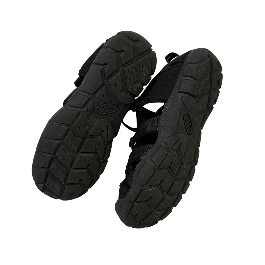 KEEN Big Kids' Seacamp II CNX Waterproof Hybrid Water Sandal - Black/Grey, Size US 4 - Ready Kids Canada