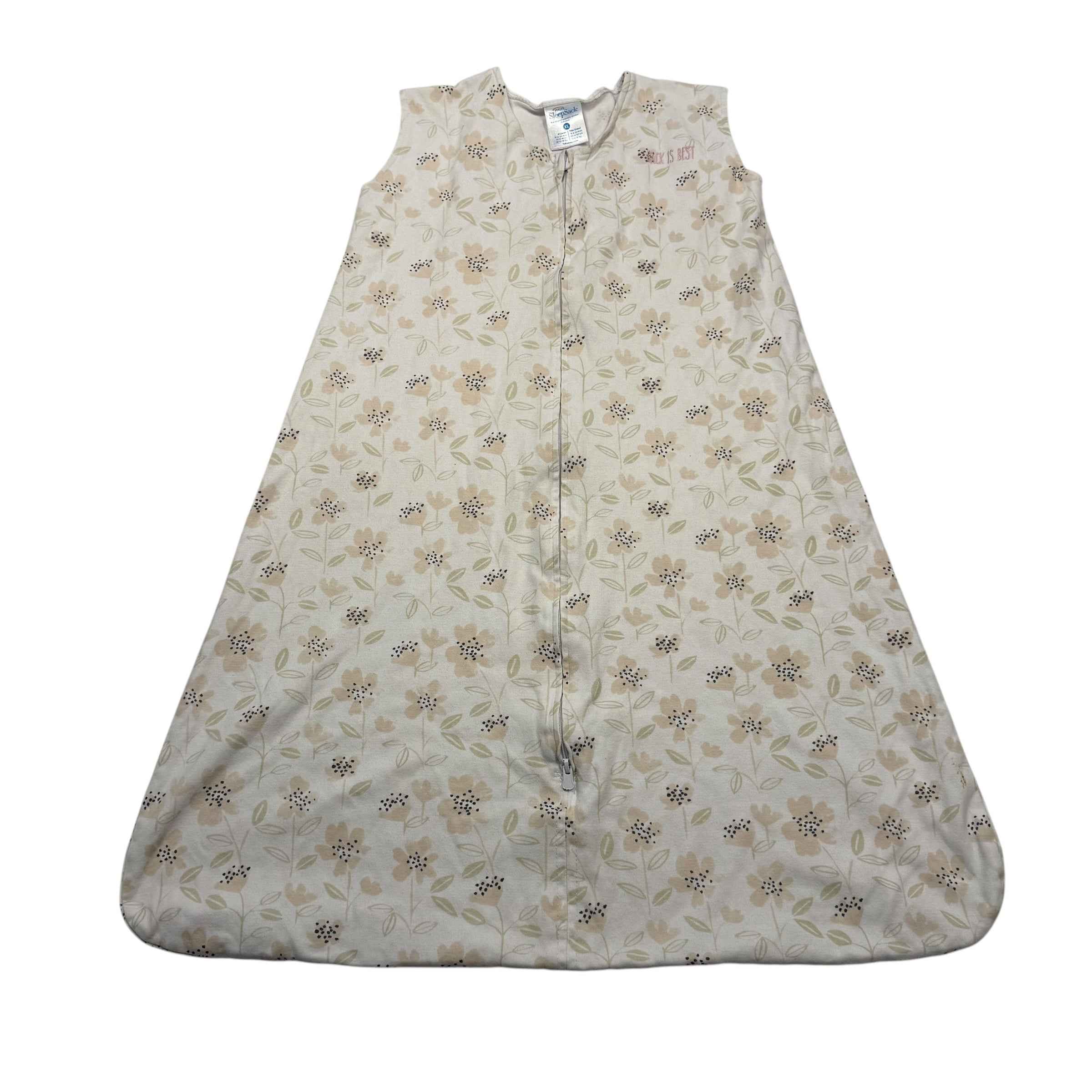 Halo XL 18-24 Months 0.5 TOG Sleep Sack Poppies White and Pink - Ready Kids Canada