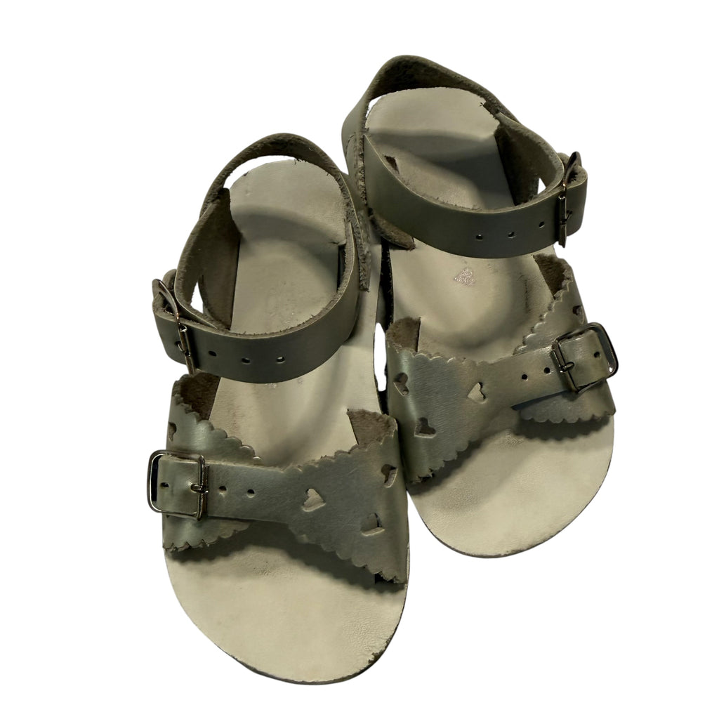 Salt Water Sandals Sun-San Sweetheart Silver (Little Kids Size 7) - Ready Kids Canada