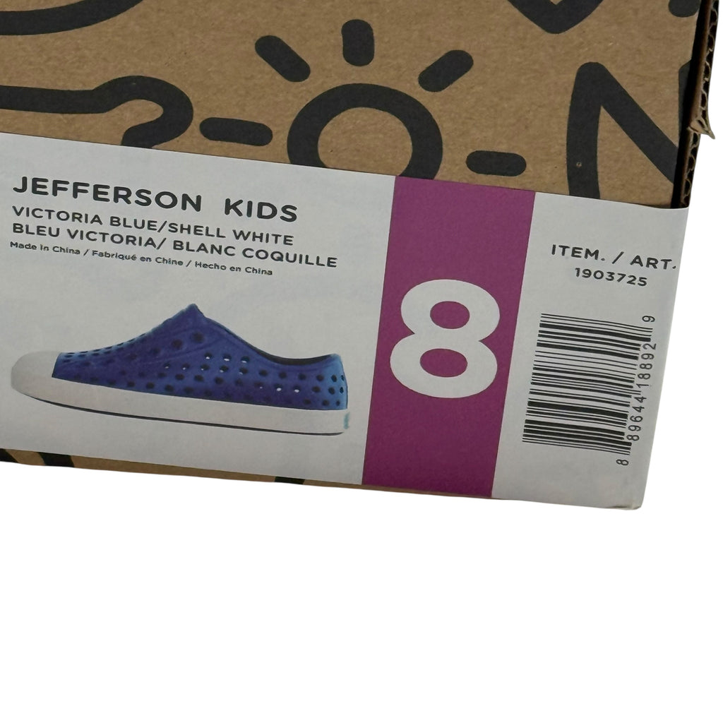 Native Jefferson Size 8 Toddler Shoes Sandals NEW BNIB