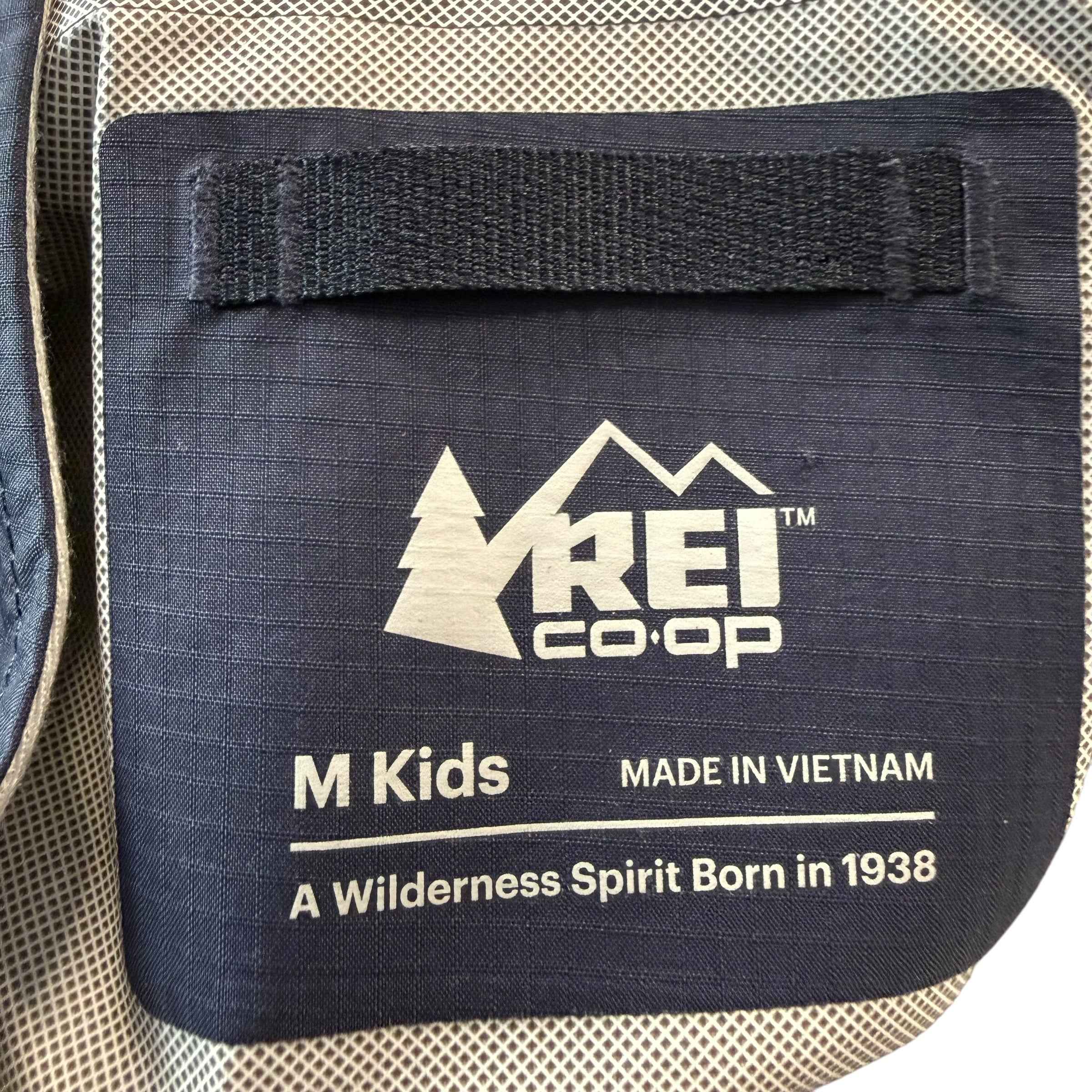 REI Co-op Rain Jacket Kids M Navy - Ready Kids Canada