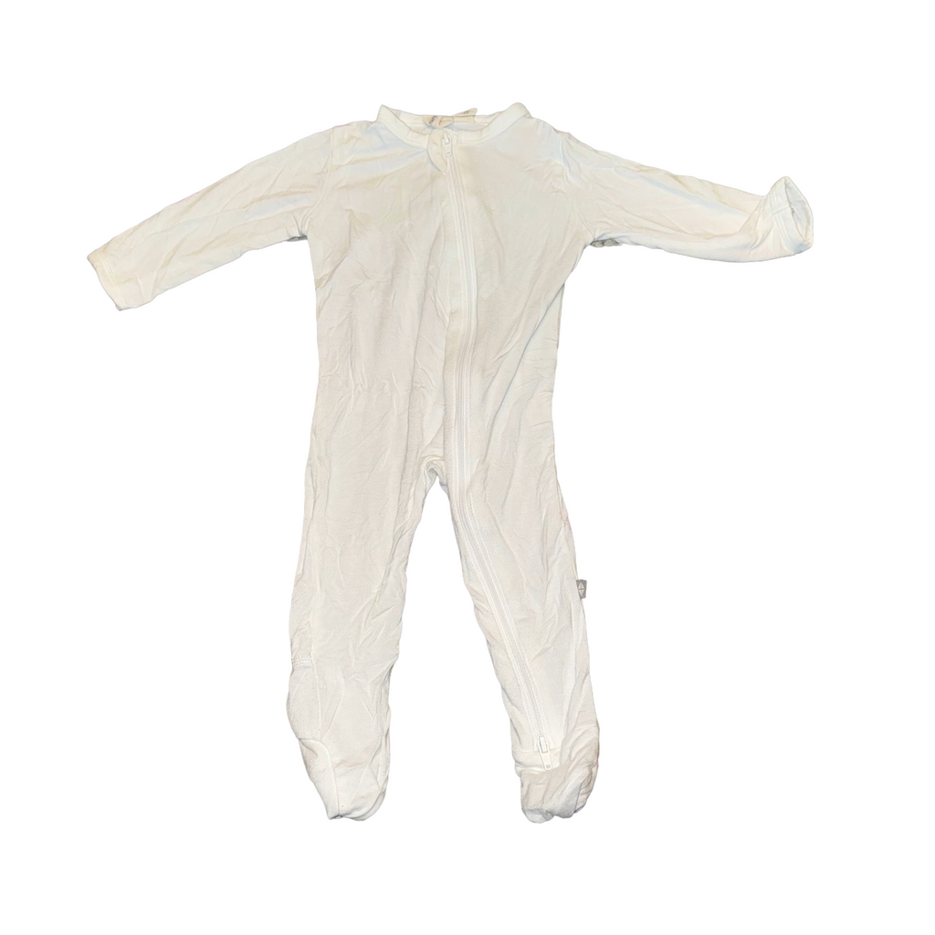 Kyte baby zippered footie sleeper 3-6 months bamboo rayon with dual zipper