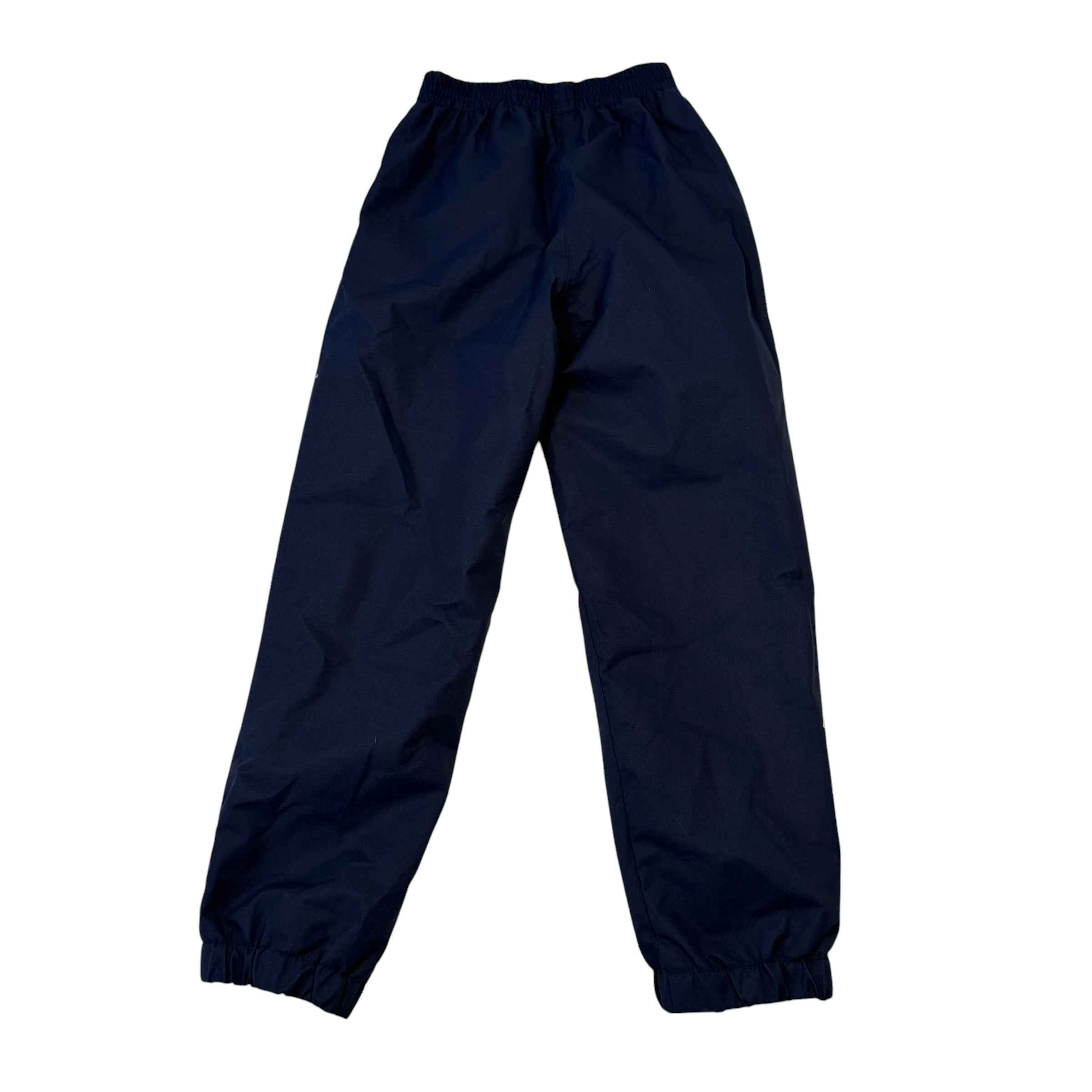 Paradox Kids' Performance Waterproof Rain Splash Pants (Size Medium 7/8) in Navy Blue - Ready Kids Canada
