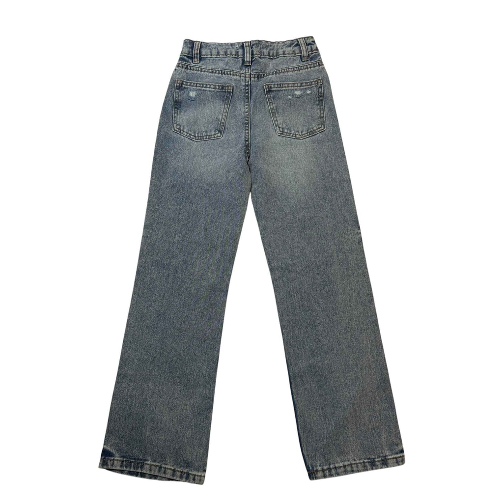 Urban Kids' High-Rise Straight Distressed Carpenter Jeans Kids Size 8 - Ready Kids Canada