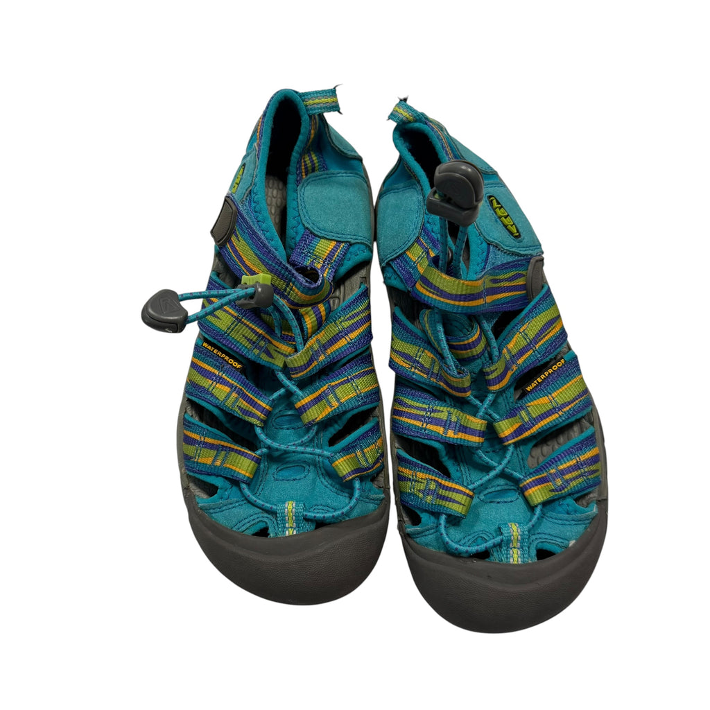 Keen Waterproof Sandals Teal Multi-Colour (Youth Size 2) - Ready Kids Canada