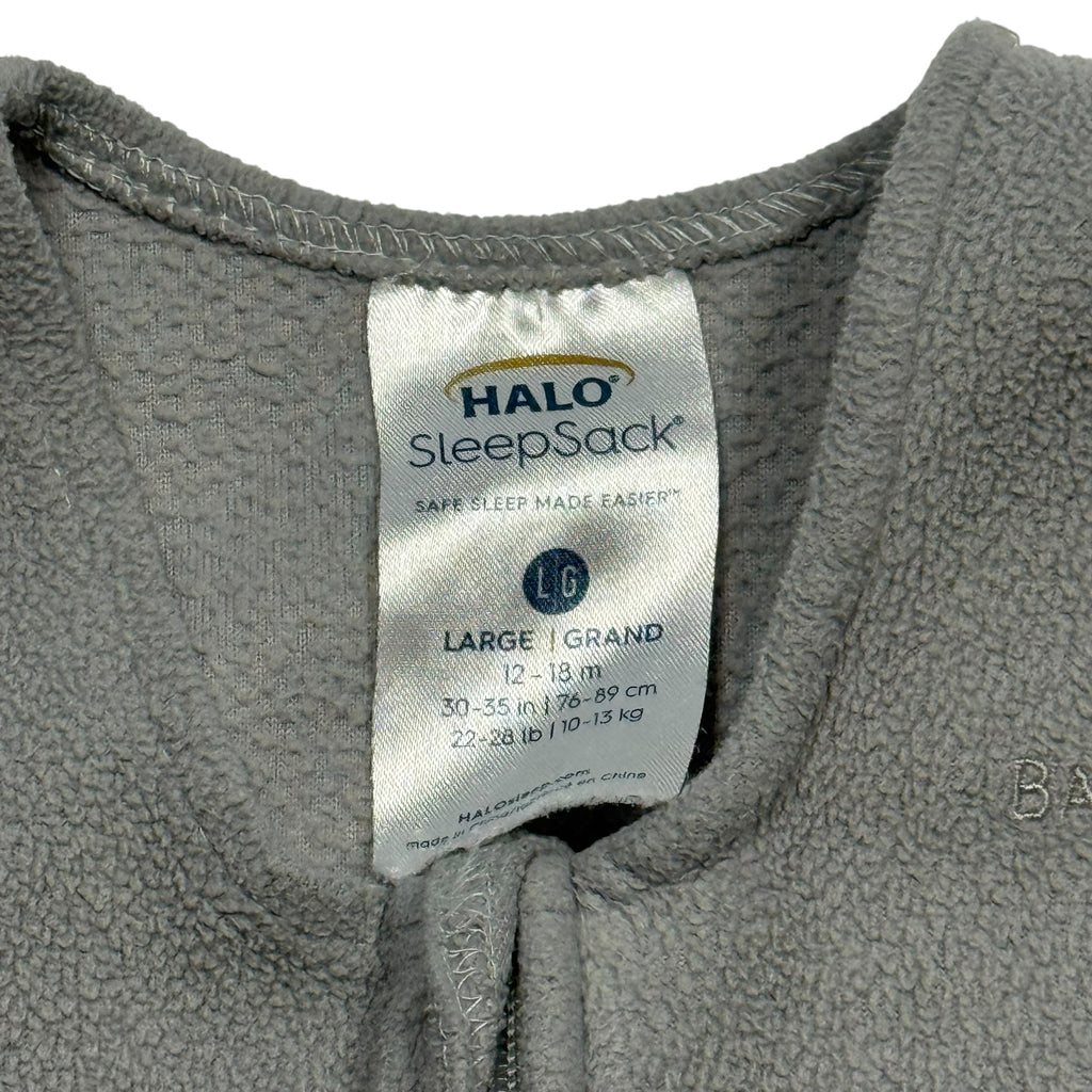 Halo Large Fleece Sleep Sack 12-18 Months 22-28 lbs - Ready Kids Canada