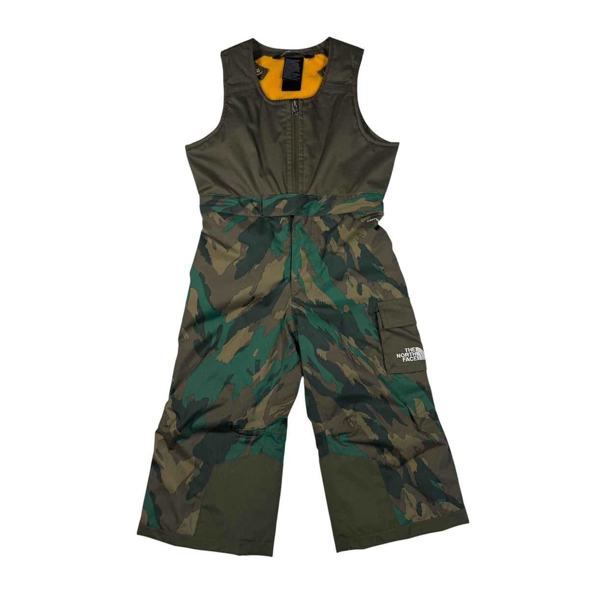 The North Face Toddler Camo Snow Pants with Bib 2T