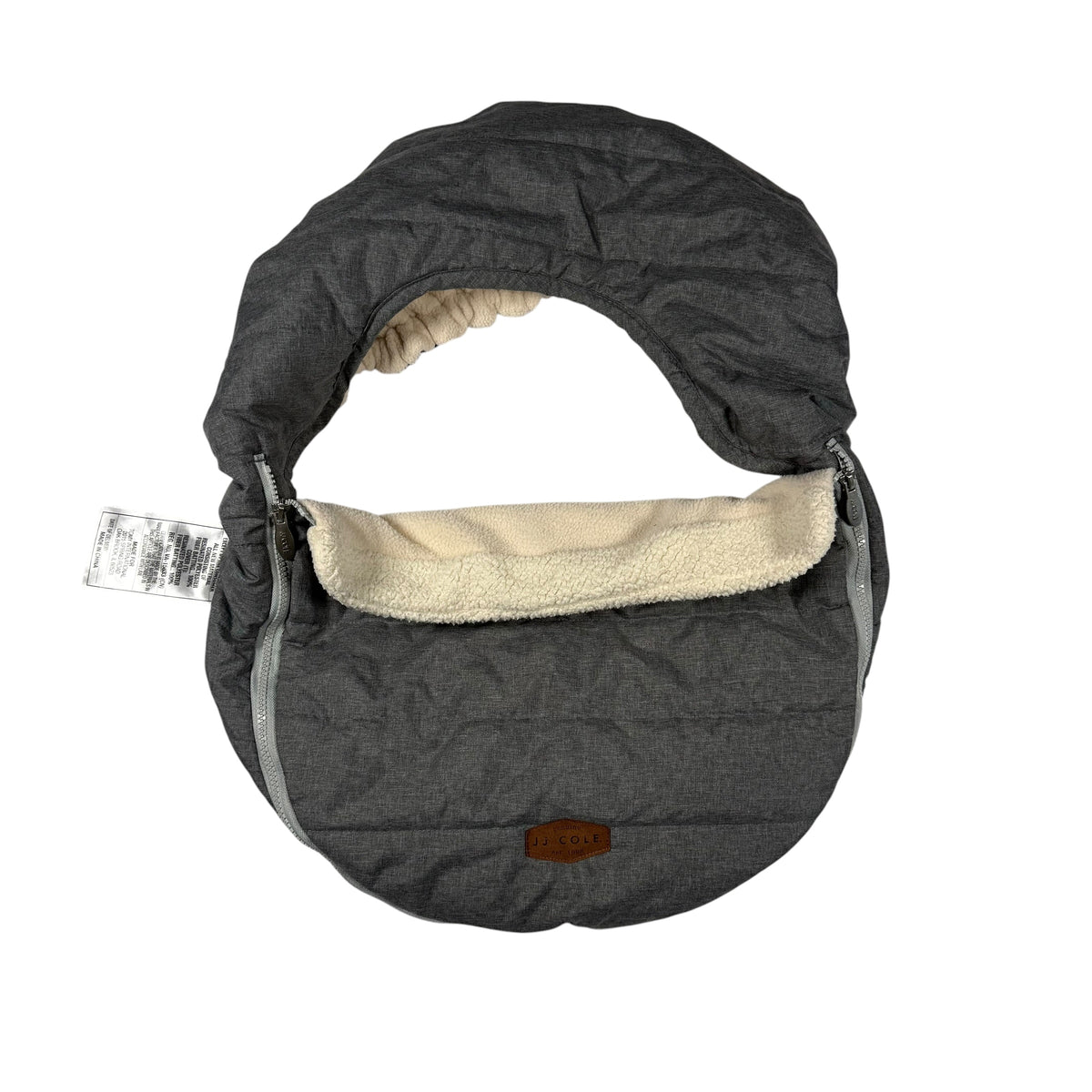 JJ Cole Car Seat Cover - Heather Grey - Infant - Ready Kids Canada